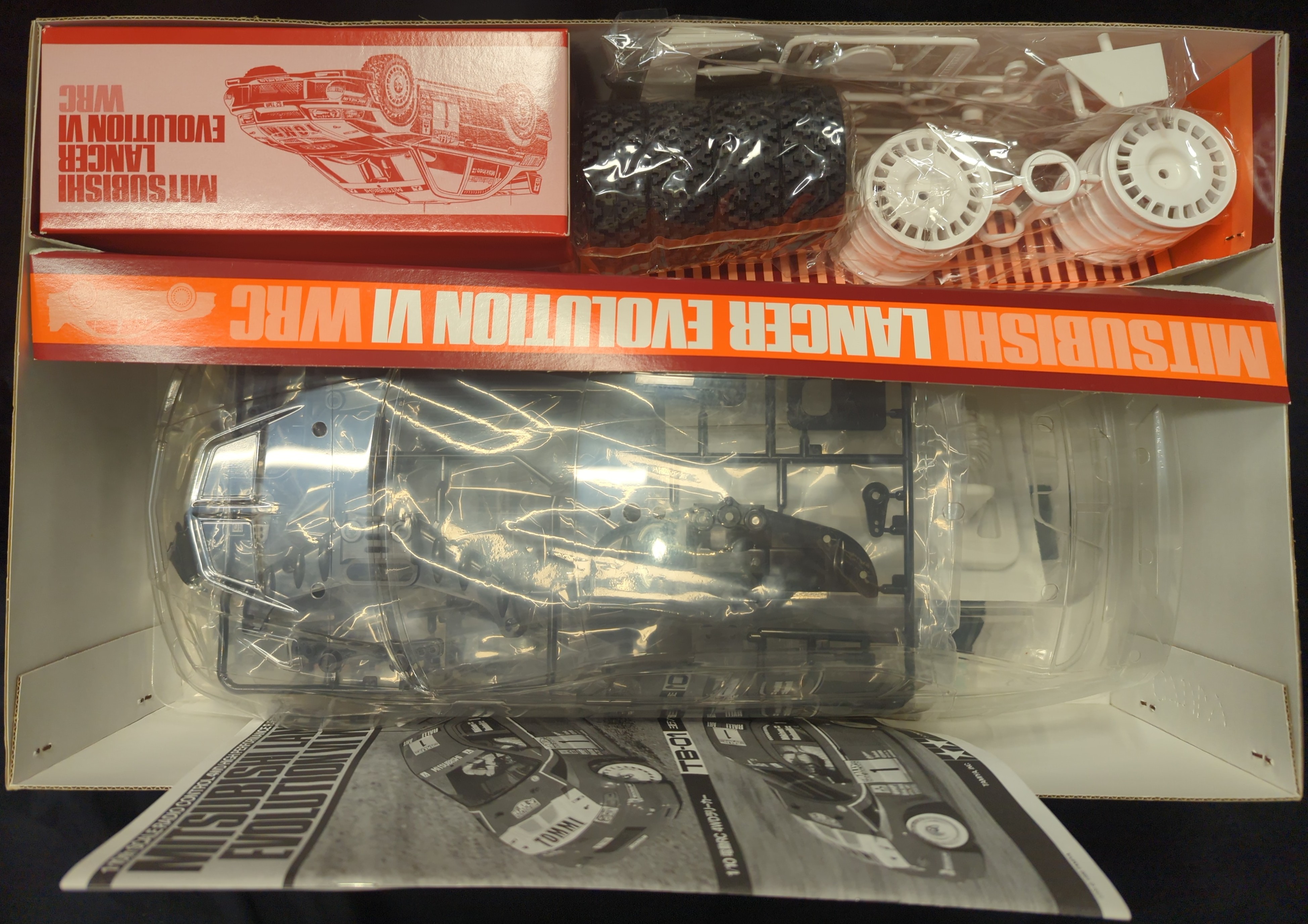 タミヤ 1/10電動RC 4WDラリーカー 三菱ランサーエボリューションIVWRC/TB-01 58257 | まんだらけ Mandarake