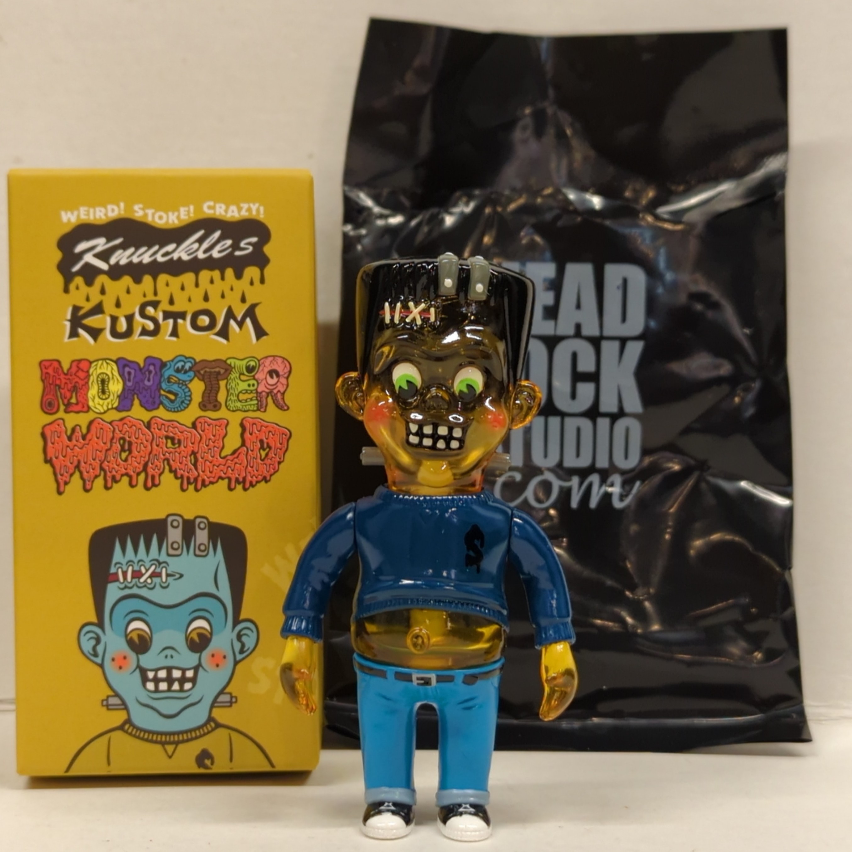 HOW2WORK Knuckle's Kustom Monster World HEAD LOCK STUDIO Sad
