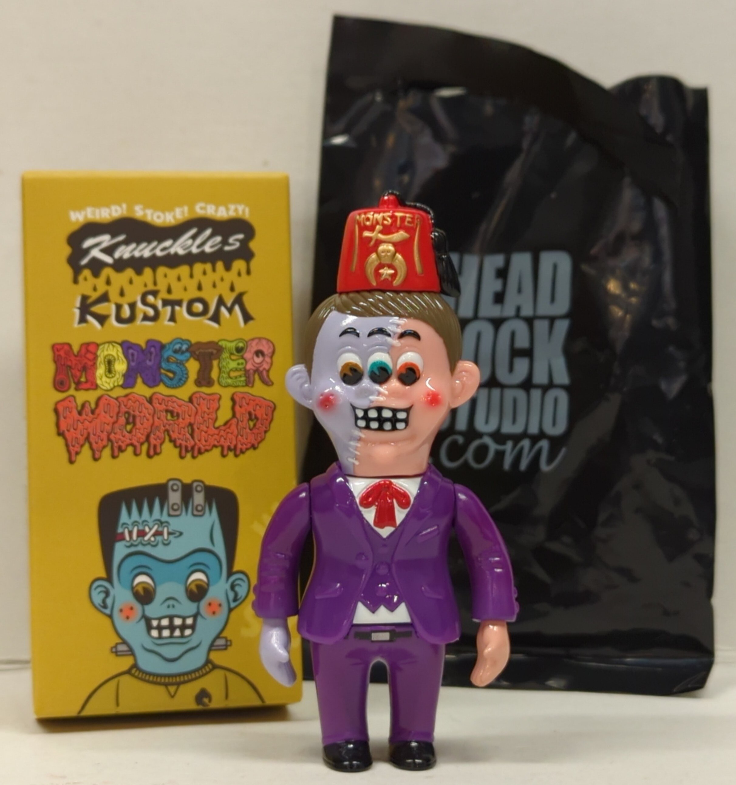 HOW2WORK Knuckle's Kustom Monster World HEAD LOCK STUDIO Dr. Hyde purple  suit | ありある | まんだらけ MANDARAKE