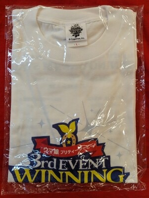 ウマ娘プリティーダービー　公式Tシャツ　Lサイズ　3rd EVENT Ver.　コスプレ衣装　コスプレ小物
