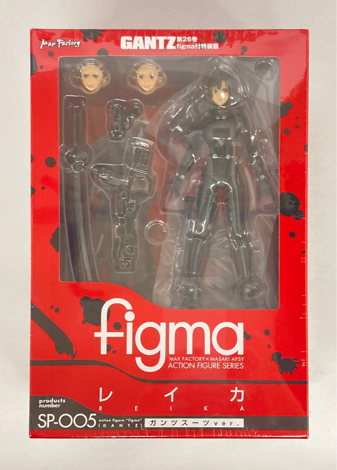 新品未開封 GANTZ レイカ ガンツスーツVer. figma 特装版 第26巻 ｜その他