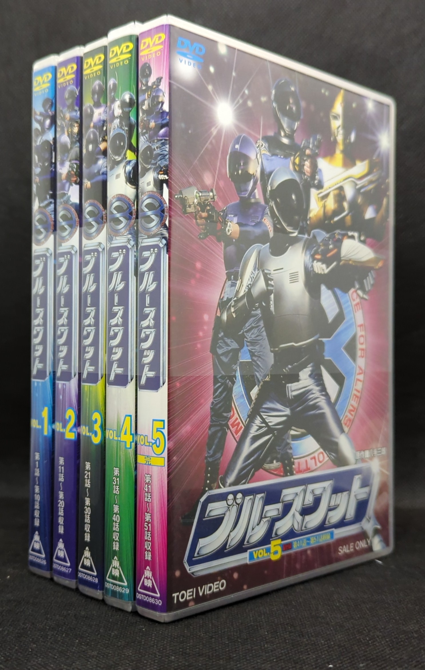 ブルースワット VOL.1-5全5巻セットDVD