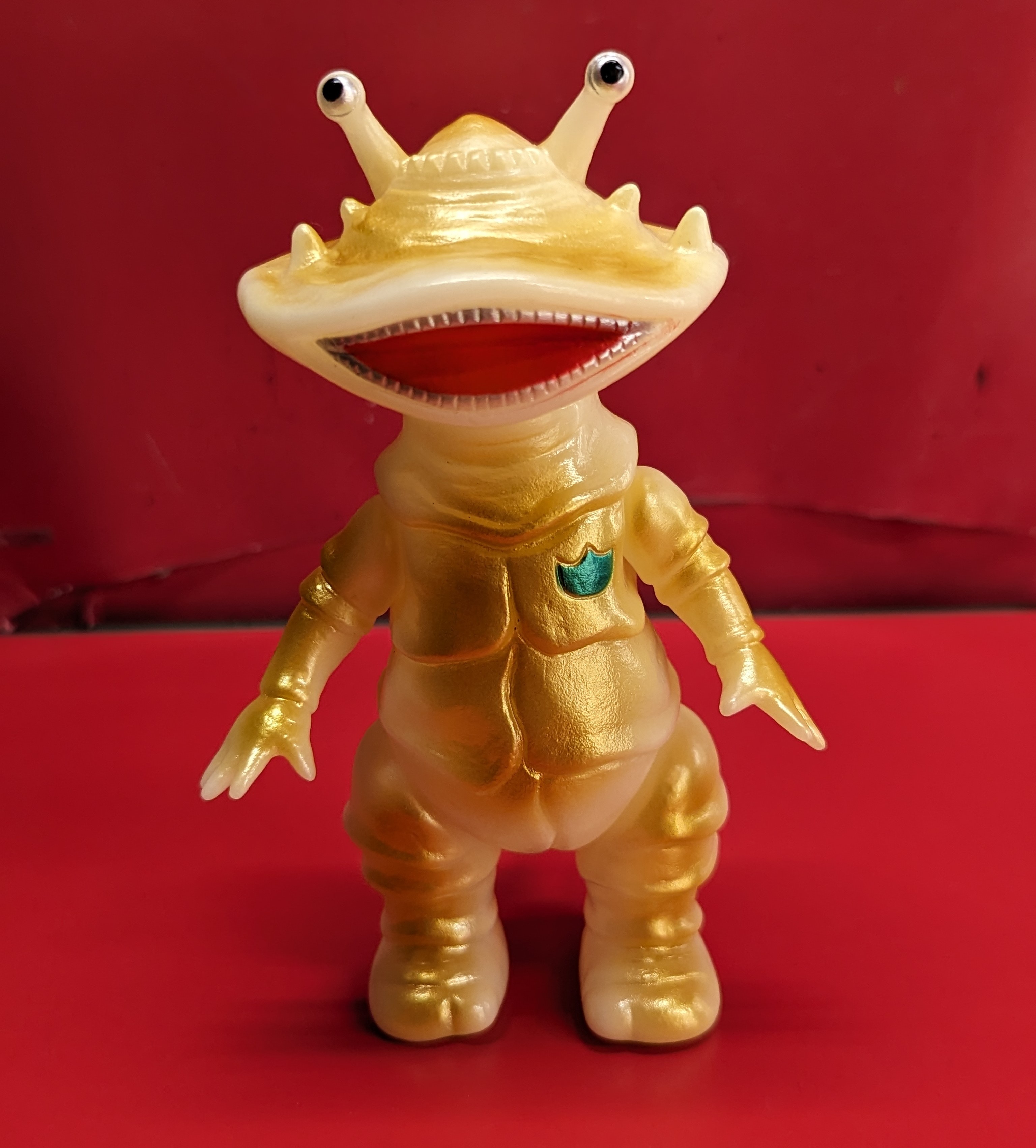 リトルカネゴン蓄光ゴールドブルマァクブルマァクの怪獣シリーズ