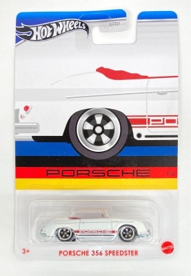 MATTEL PORSCHE 1/6 HOTWHEELS PORSCHE 356 SPEEDSTER ホワイト 1/6