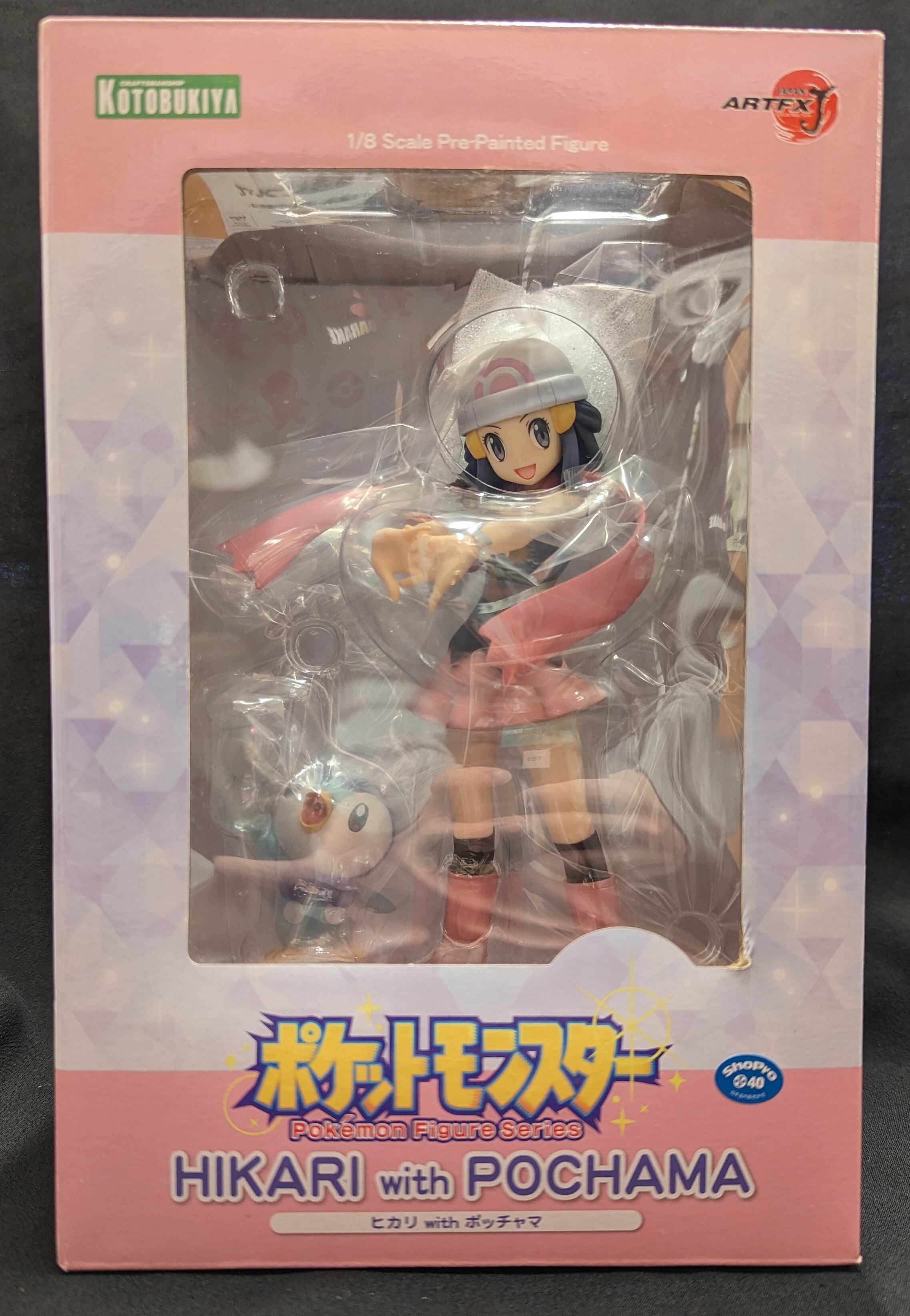 コトブキヤ ARTFX J/ポケットモンスター ヒカリ with ポッチャマ 特典イラスト色紙付き 特典付 | まんだらけ Mandarake
