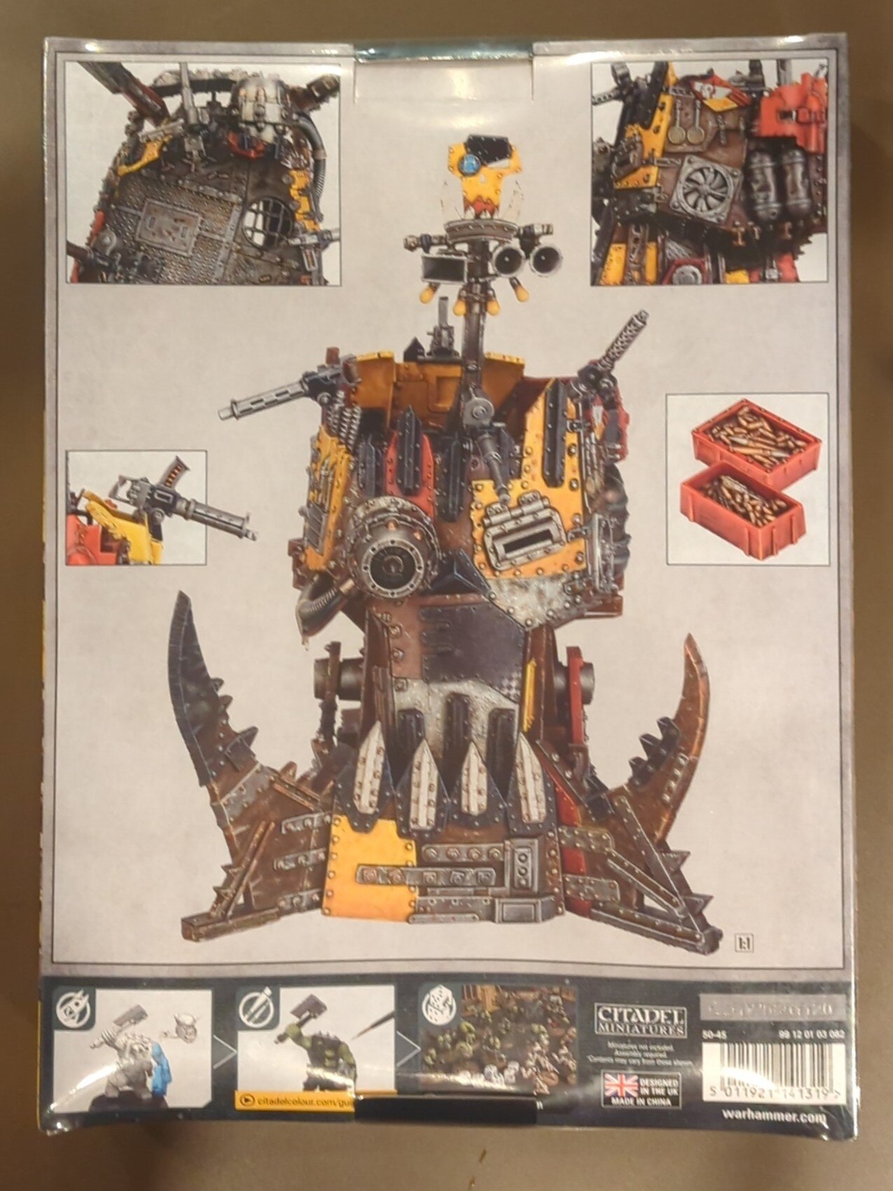 GAMES WORKSHOP WARHAMMER40000 ORKS Big'ed Bossbunka Big Head Boss Bunker |  MANDARAKE 在线商店