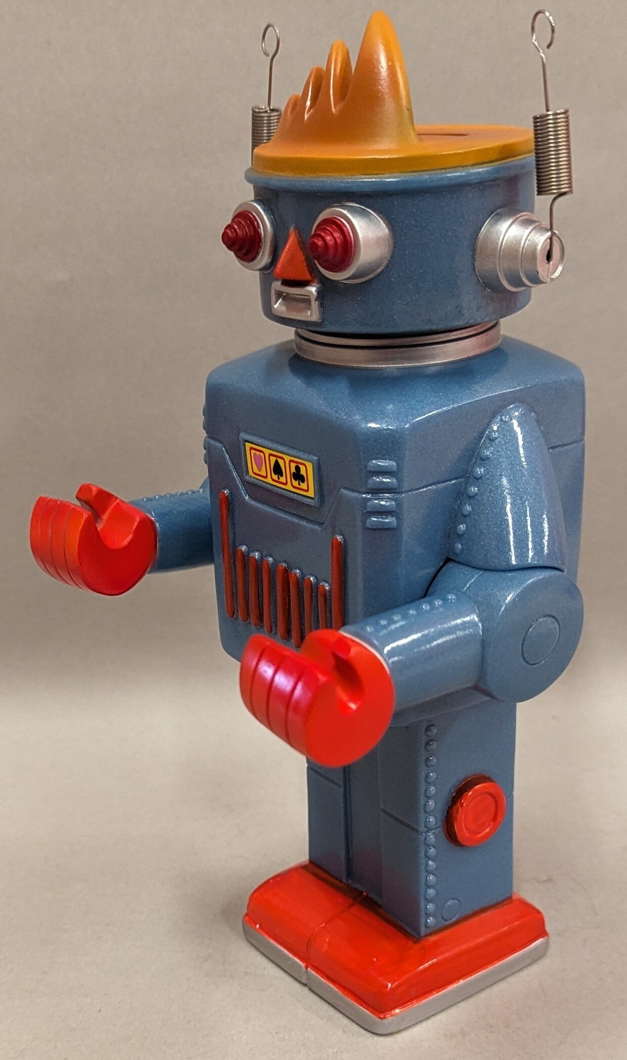 アートネイチャー ソフビ貯金箱 毛髪ロボ 210mm | まんだらけ