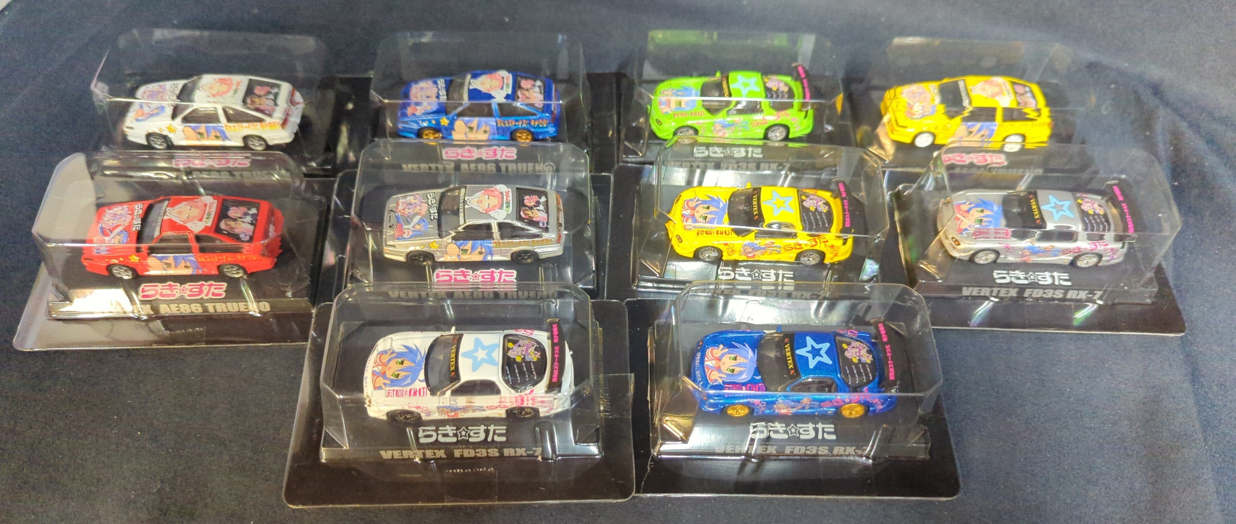 青島文化教材社 痛車ミニカーコレクション/らき☆すた 全10種/痛車ミニカーコレクション/らき☆すた 78983 | まんだらけ Mandarake