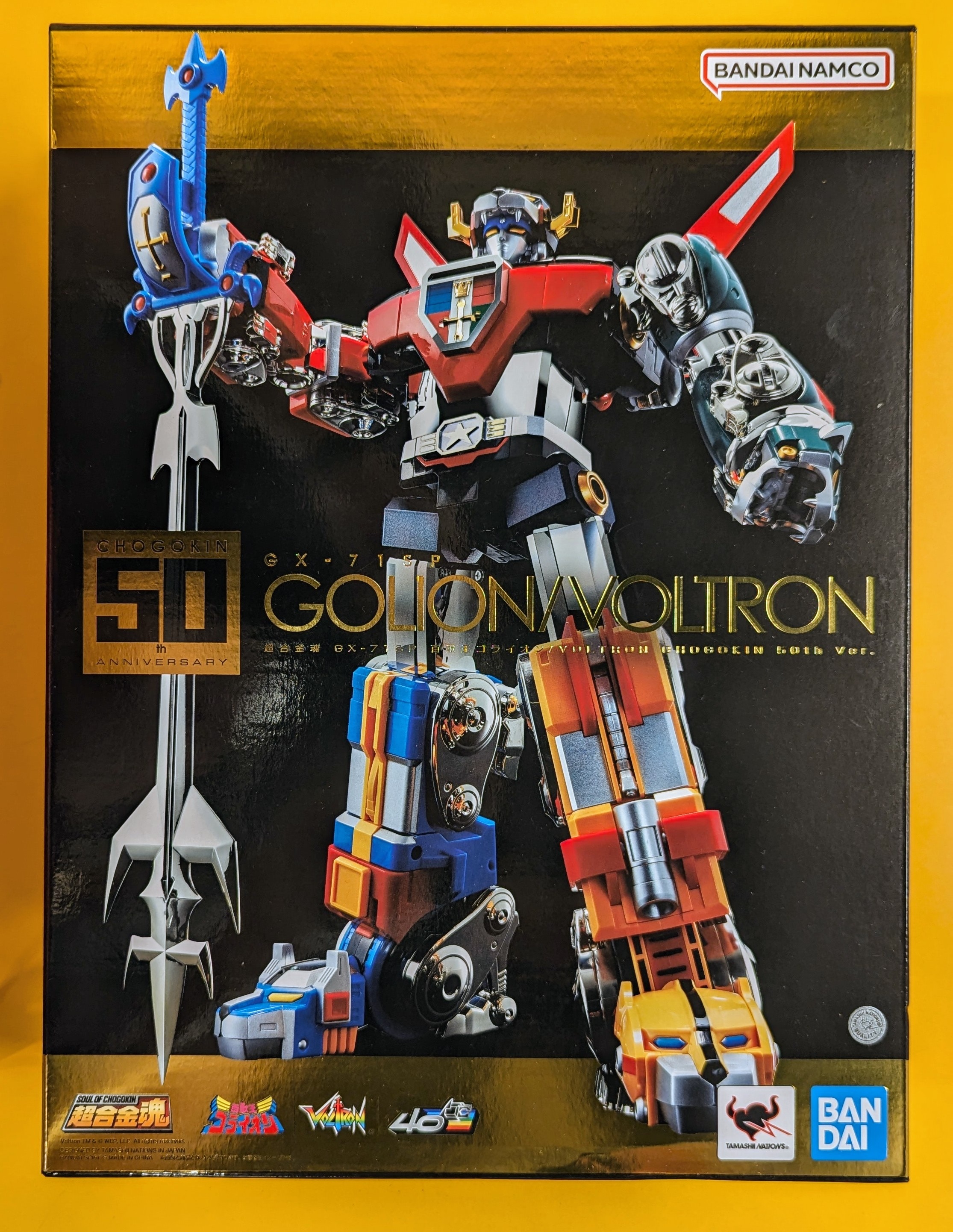 バンダイスピリット 超合金魂 百獣王ゴライオン/VOLTRON CHOGOKIN 50th Ver. GX71SP | MANDARAKE 在线商店