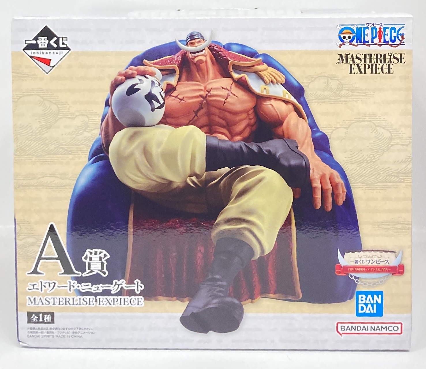 BANDAI SPIRITS 一番くじ ワンピース 白ひげ海賊団 オヤジと息子たち A賞 エドワード・ニューゲート MASTERLISE  EXPIECE | まんだらけ Mandarake