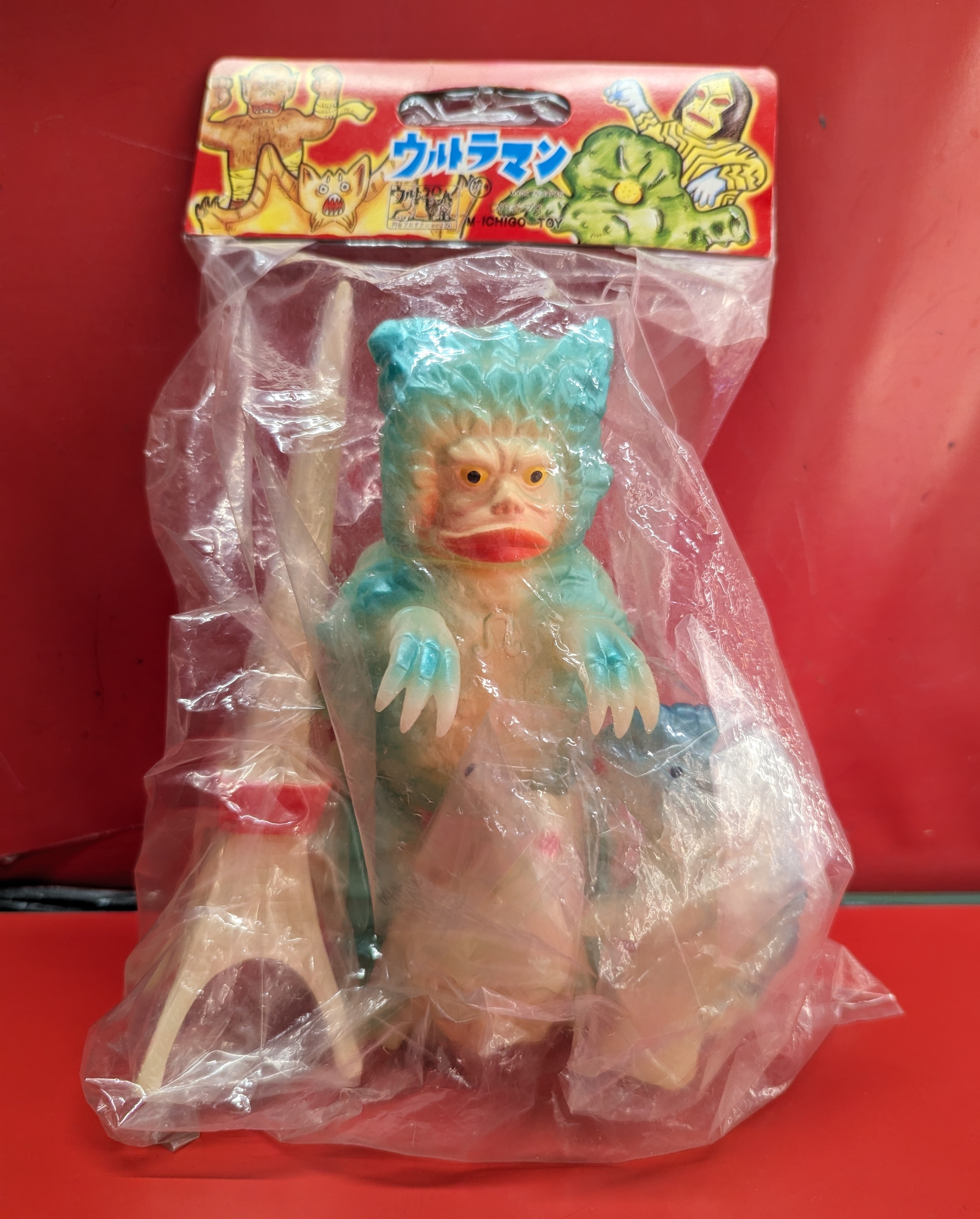 期間限定・お買い得商品: |産地直送 M1号 Mandarake  まんだらけ | 180mm ミドルサイズ/緑メタ/Ωマーク) 蓄光成型(ガラモン 東京タワープレイセット 世紀の大怪獣ウルトラQウルトラマン ソフビ