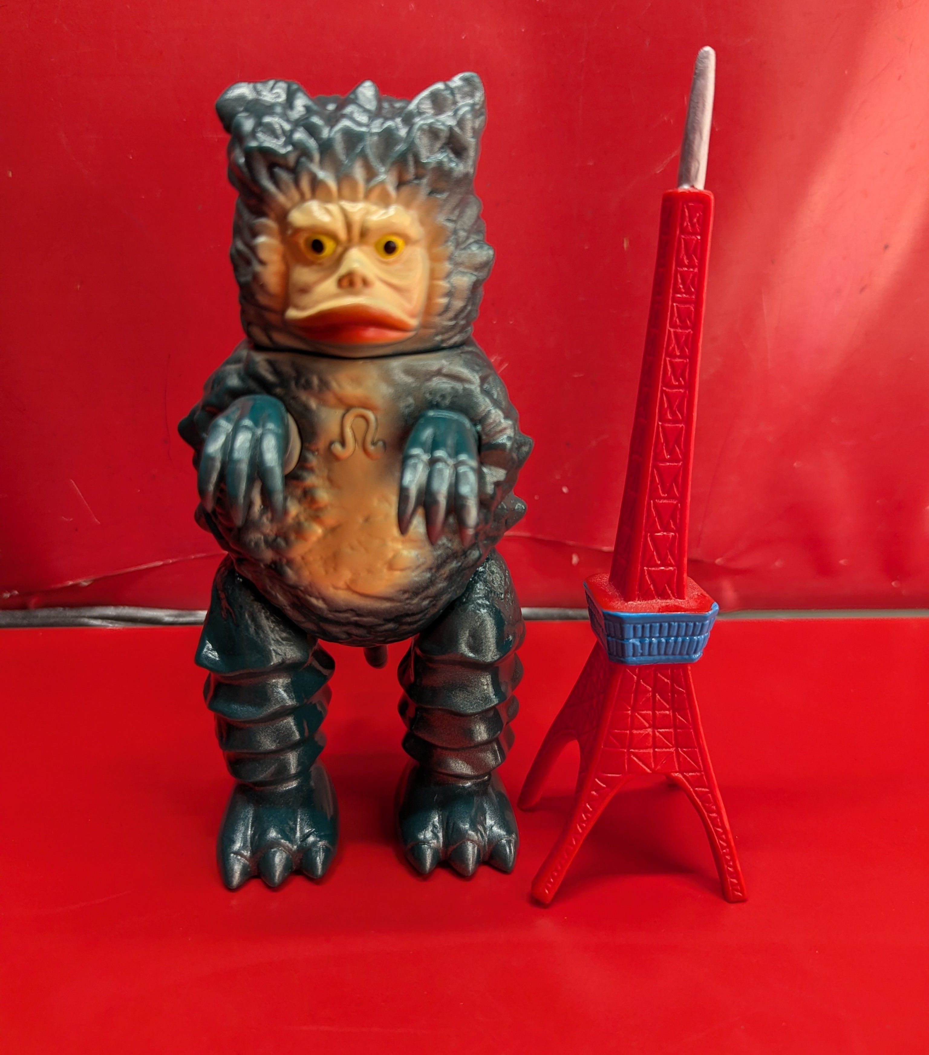 東京タワープレイセット　ガラモン　赤色　世紀の大怪獣　ウルトラQ　M1号 東京タワープレイ ガラモン 赤色 世紀の大怪獣 ウルトラQ M1号