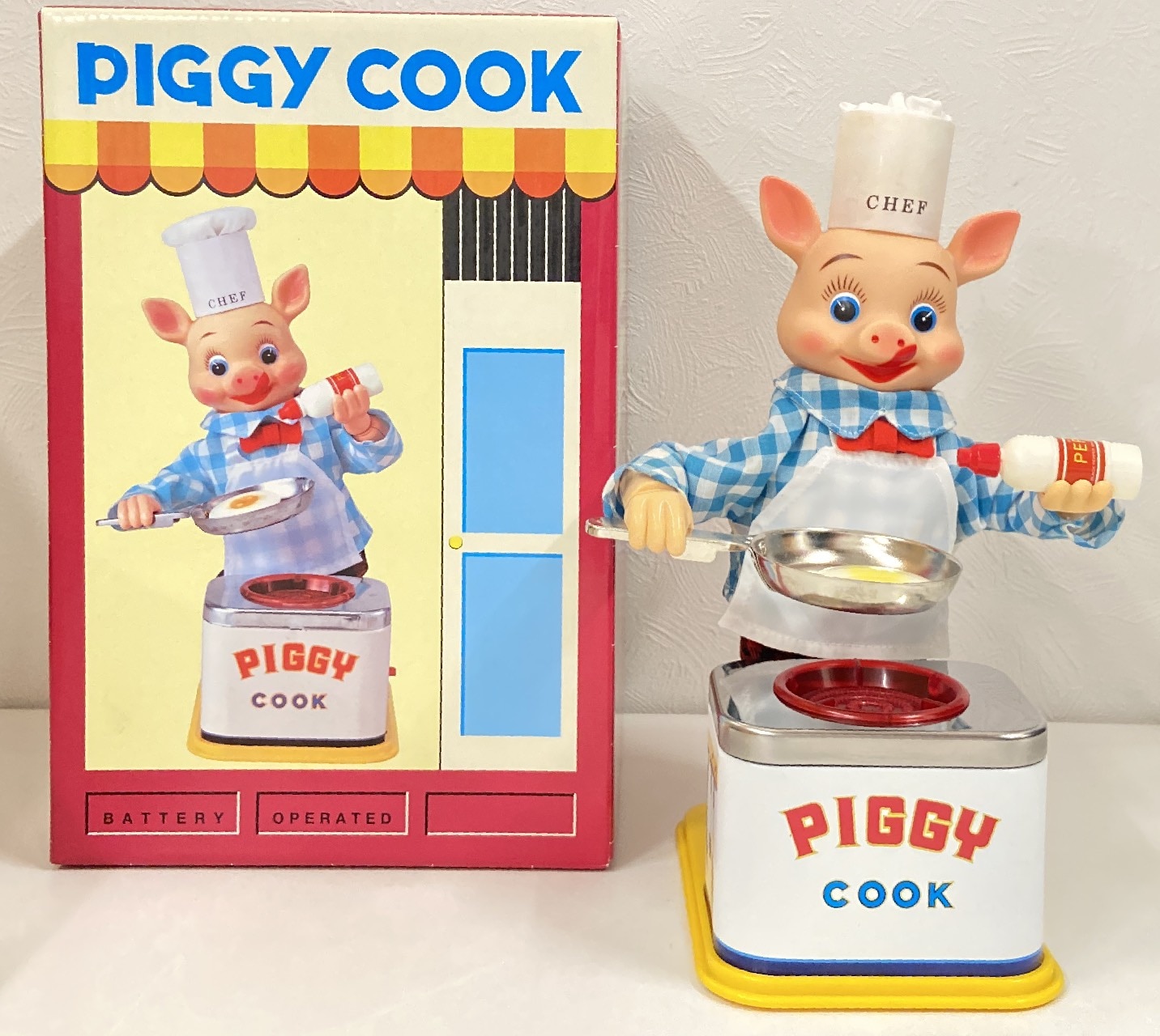 Tomy Electronic Tin Toy PIGGY COOK/Remake Version | Mandarake Online Shop