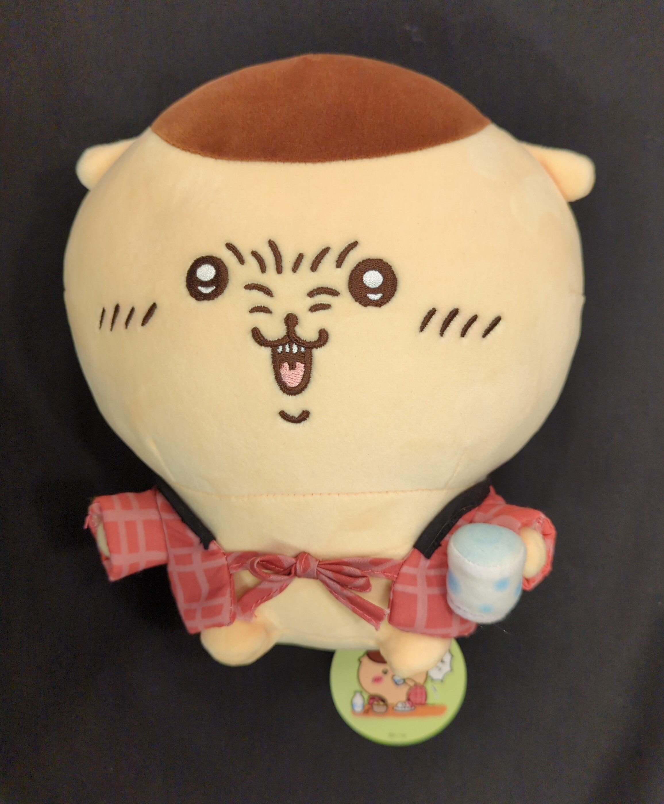 ちいかわ くりまんじゅうのしっぽり相席ぬいぐるみ ため息