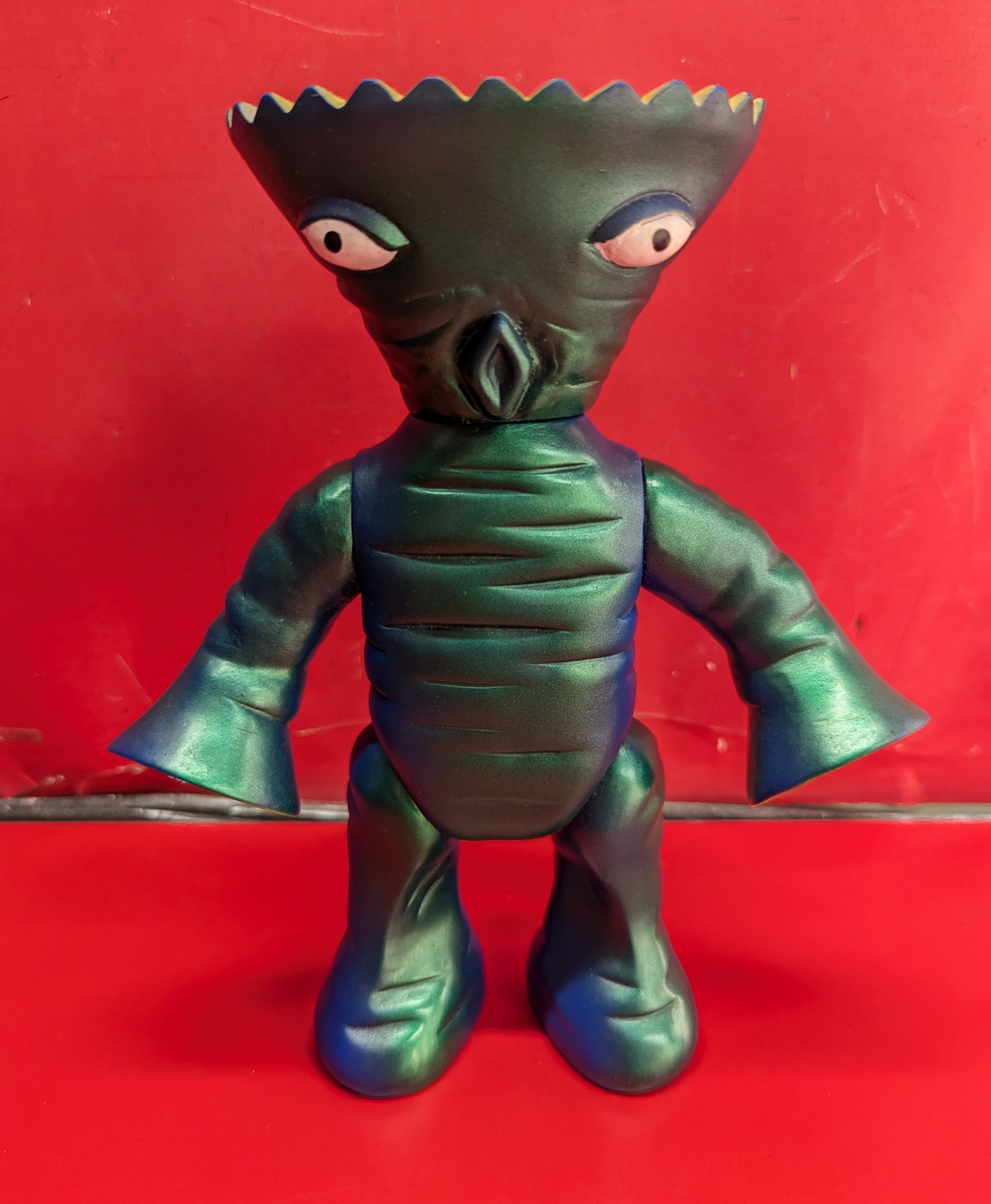 優れた品質 マーミット 世紀の大怪獣シリーズ バンデル星人 青成型/メタ 特撮