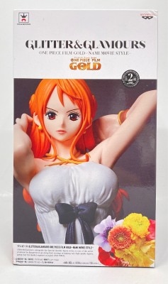バンプレスト GLITTER&GLAMOURS ONE PIECE FILM GOLD NAMI MOVIE STYLE ナミ/ホワイト
