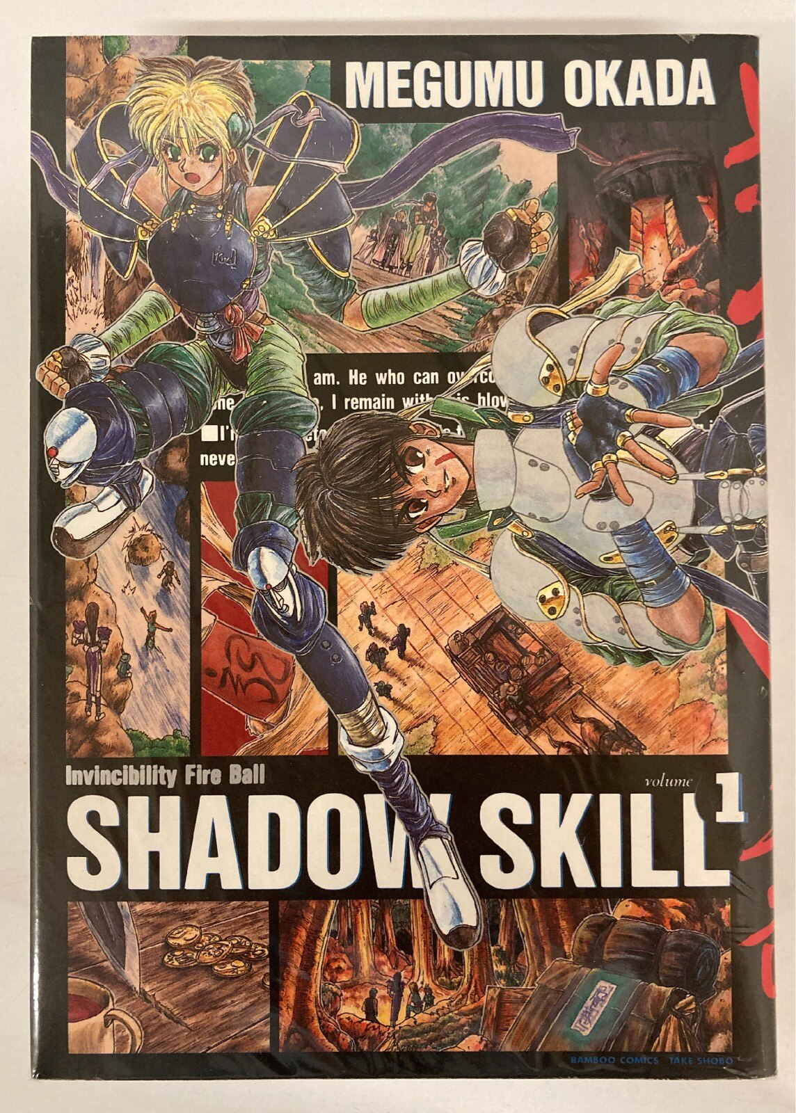 竹書房 バンブーコミックス 岡田芽武 SHADOW SKILL-影技 全4巻