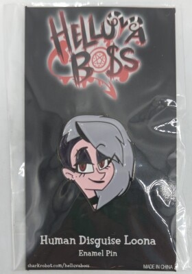 sharkrobot Enamel Pin Human Disguise Loona