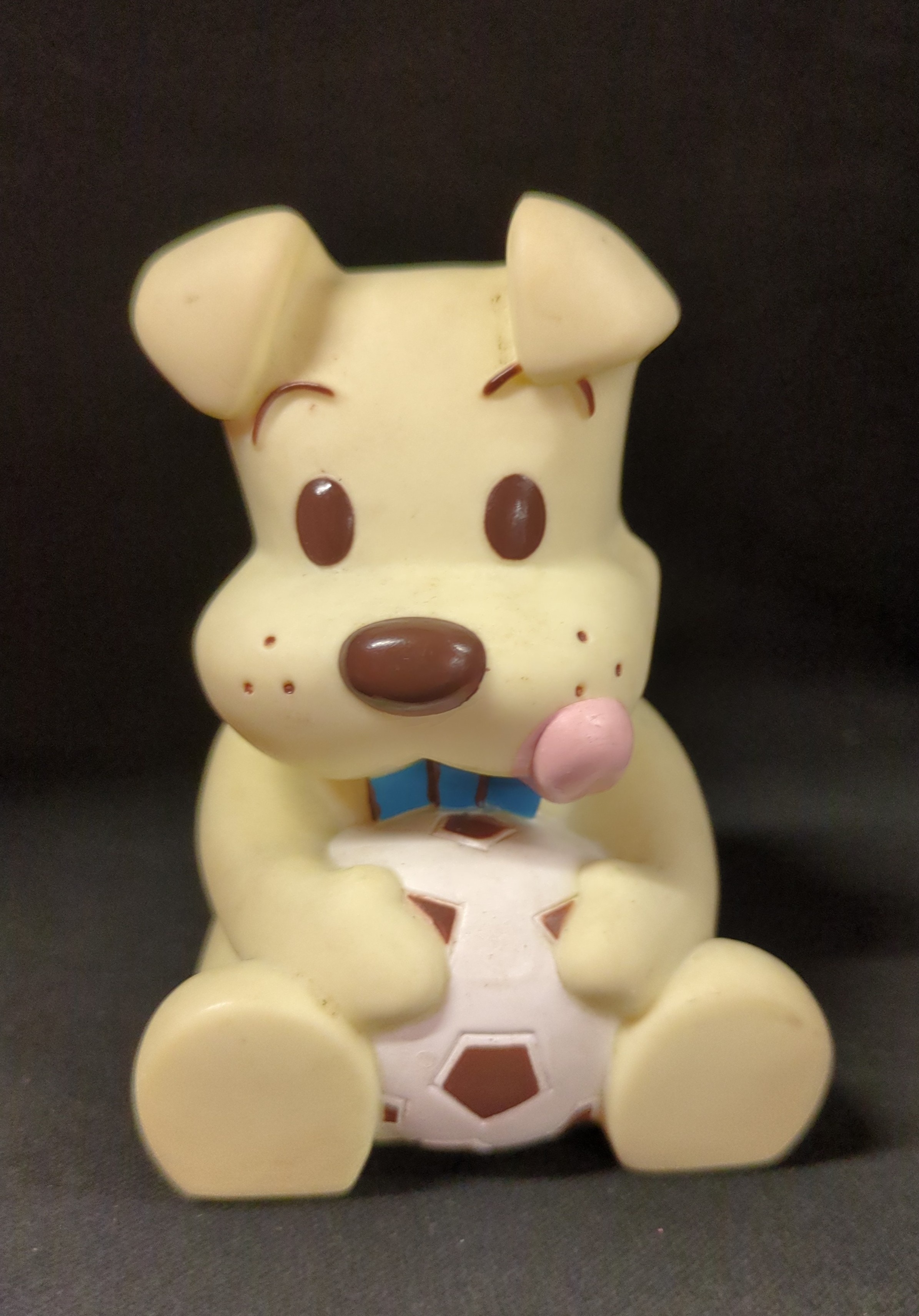 JAバンク 貯金箱 原田治 犬 サッカーボール抱え | まんだらけ