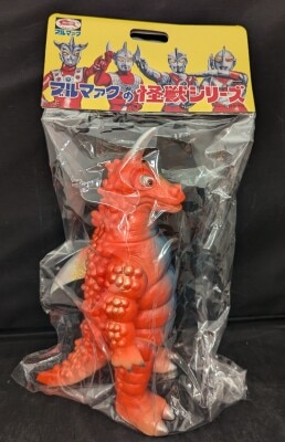 ソフビ 気持ち良く ブルマァク 怪獣シリーズ ササヒラー色替え 宇宙怪人 復刻版