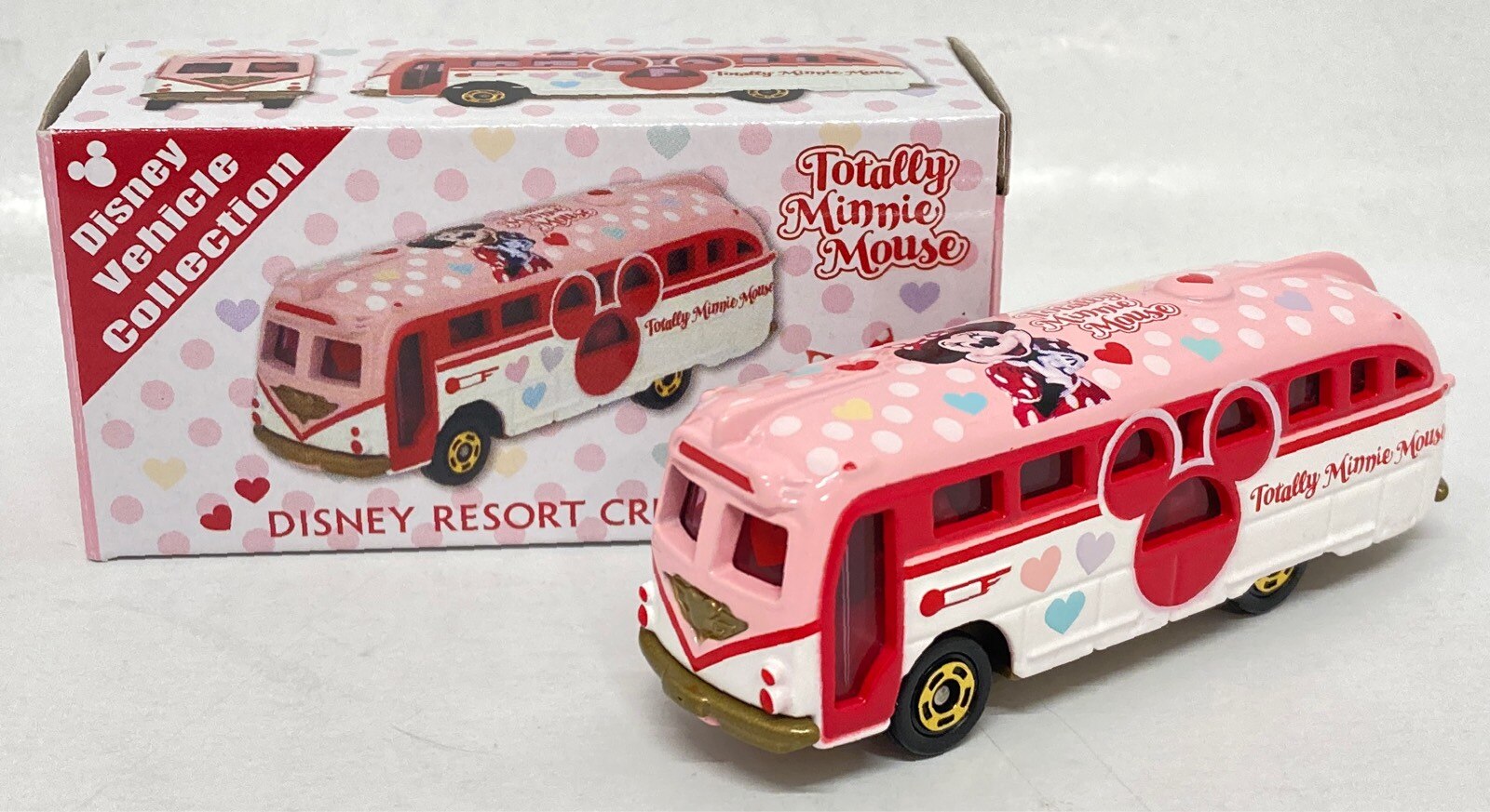 Takara Tomy Disney Vehicle Collection Tomica Totally Minnie Mouse DISNEY RESORT CRUISER MANDARAKE