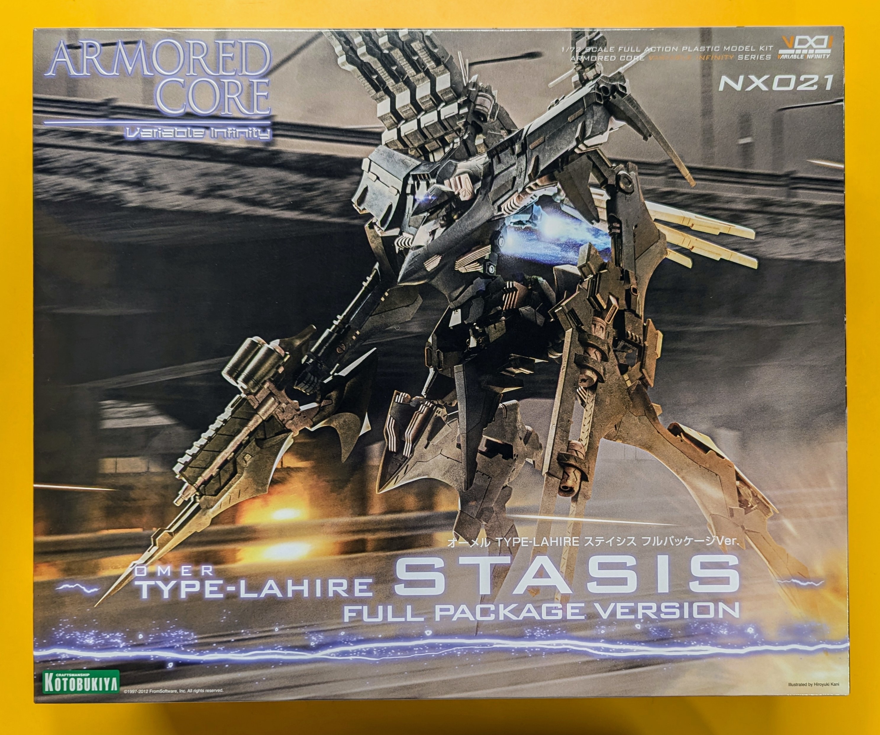 コトブキヤ V.I./アーマード・コア【オーメル TYPE-LAHIRE ステイシス フルパッケージVer./OMER TYPE-LAHIRE  STASIS FULL PACKAGE VERSION】 | まんだらけ Mandarake