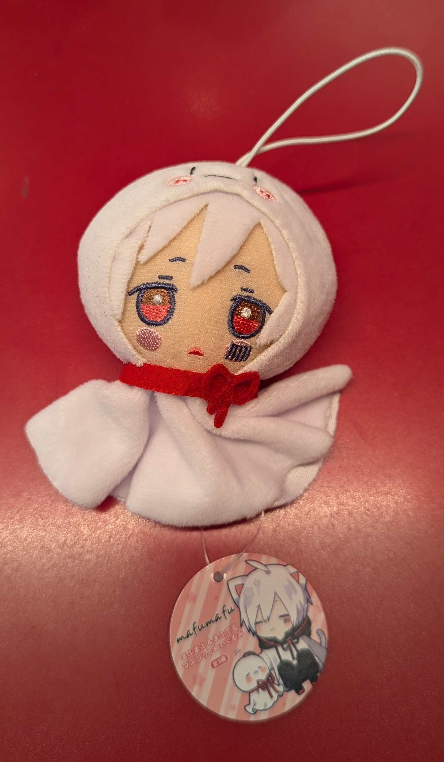 Fukuya Mascot Plush Stuffed Toy Mafumafu and Mafuteru Mafumafu Normal Mascot Plush Stuffed Toy Mafumafu and Mafuteru MANDARAKE