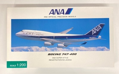 ANA 747-400 ハッピーフライト 全日空 小さく ボーイング Ph 1:400
