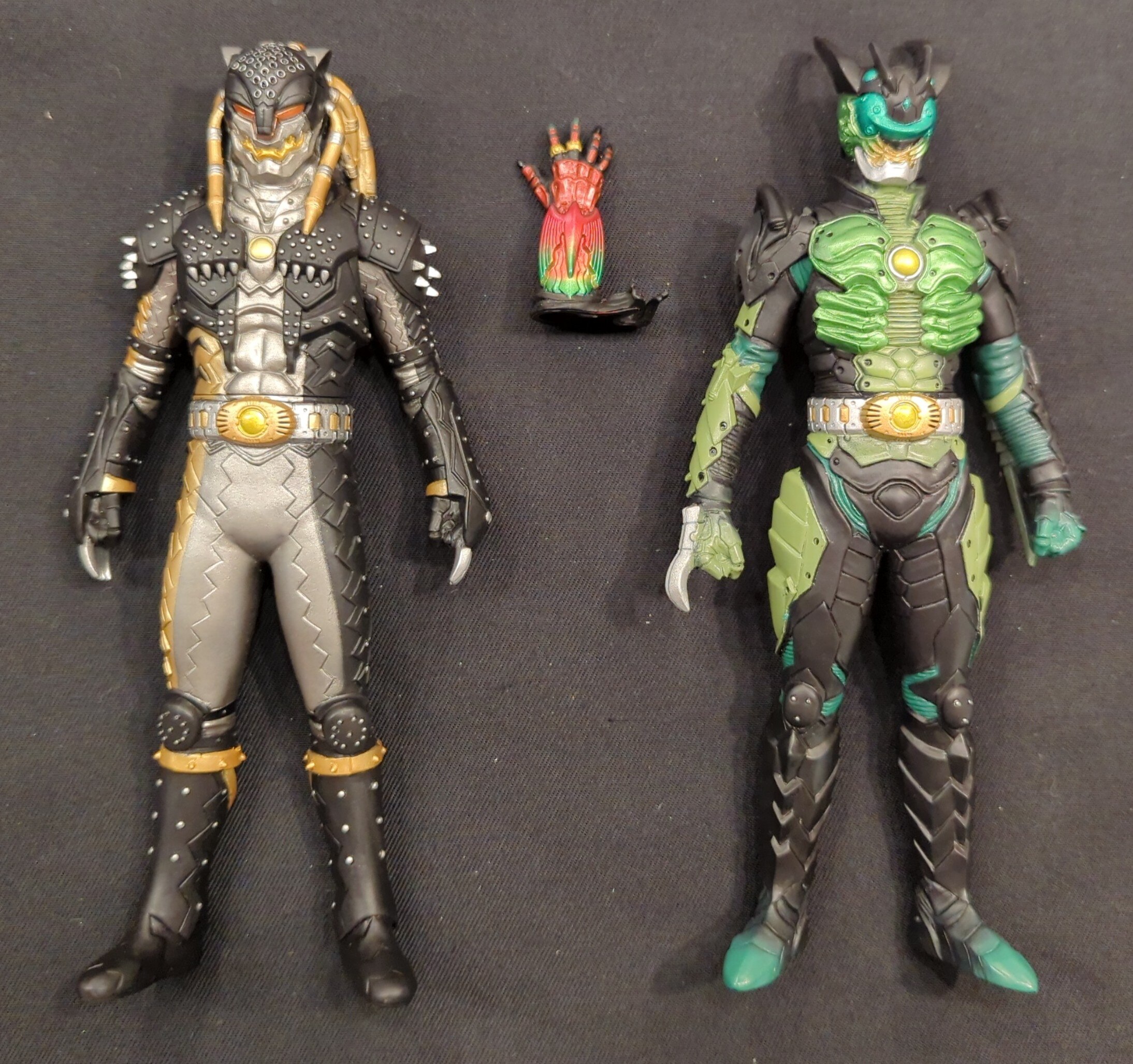 品質保証 仮面ライダーオーズ ウヴァ&カザリ ライダーグリードコレクションEX 
