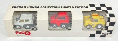 タカラ/HDC チョロQ CHOROQ HONDA COLLECTION LIMITED EDITION トゥデイ(白)/シティ(赤)/S800レーシング(黄) ST0
