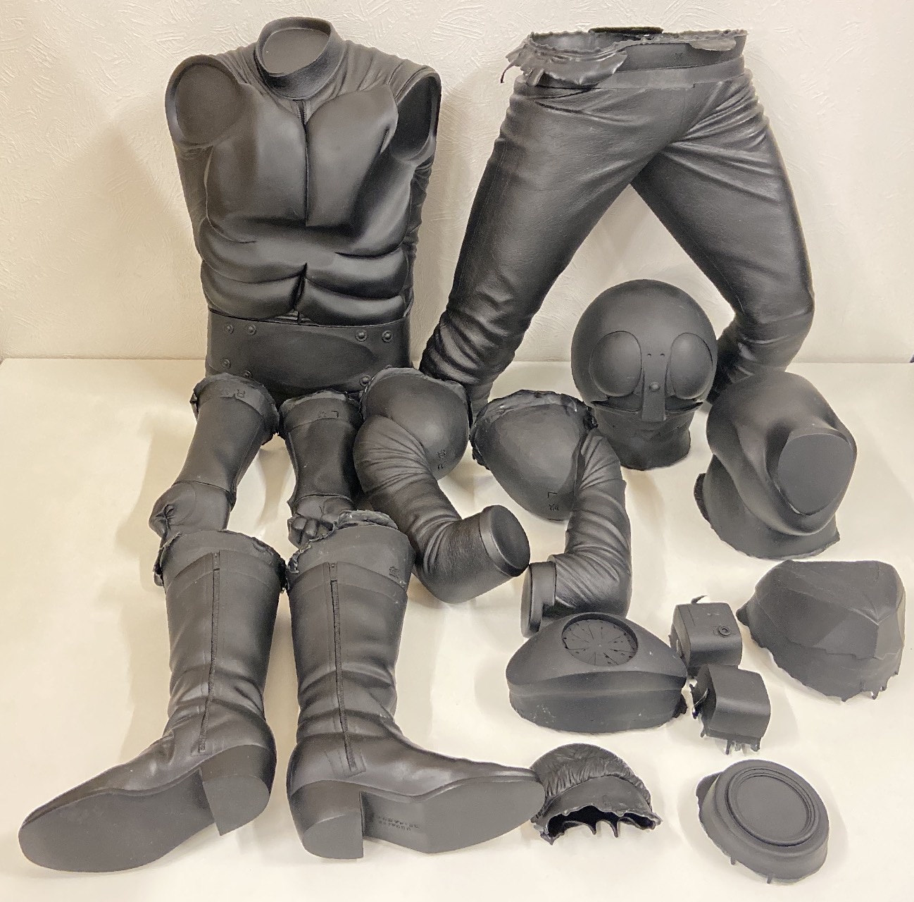 海洋堂 1/2スケール ハイパーソフビモデルシリーズ 原型 木下隆志 仮面ライダーII（旧1号タイプ） 11 | まんだらけ Mandarake