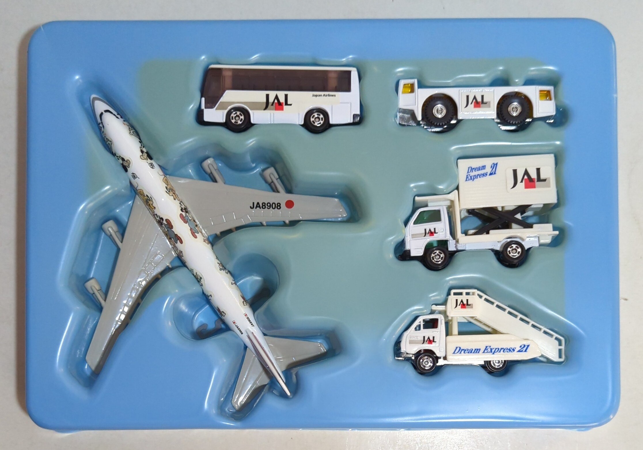 ★JAL ディズニー ドリームエクスプレス21 ビッグプルバック JAL 大きけれ 50th アニバーサリー おもちゃ