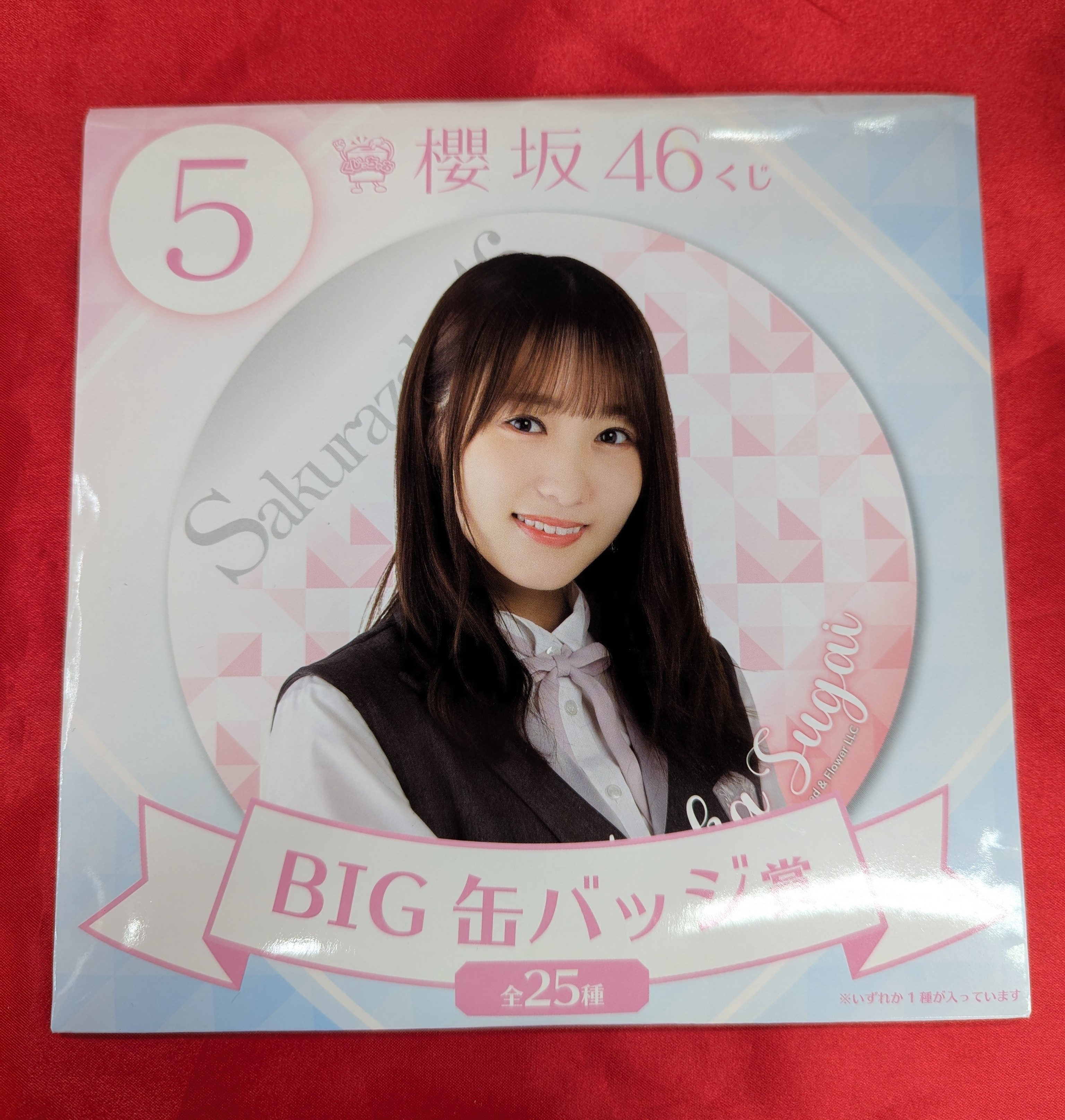 櫻坂46 藤吉夏鈴 缶バッジ なまなましい