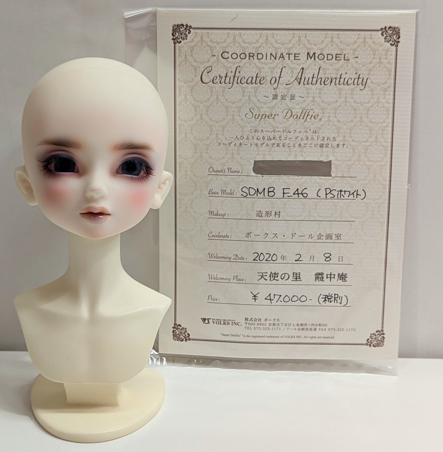 大人気！まとめ一覧 ボークス Mandarake まんだらけ | ホワイト肌 F-46 コーディネートモデル SDM男の子 本体