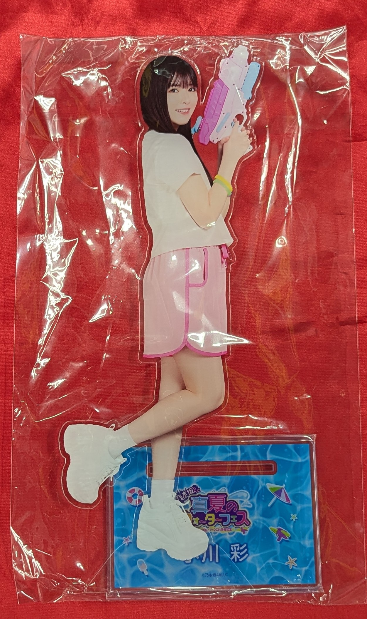 乃木坂46 BIGアクリルスタンド真夏の全国ツアーモバイル小川彩