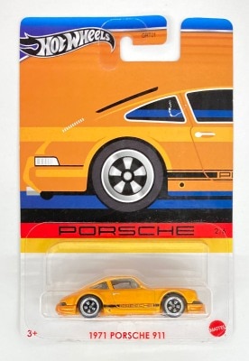 MATTEL PORSCHE 2/6 HOTWHEELS 1971 PORSCHE 911 オレンジ 2/6