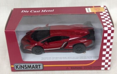 KiNSMART Die Cast Metal Lamborghini Veneno/RED KT5367