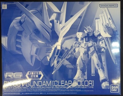 BANDAI SPIRITS RG 1/144 バンダイナムコ版 【ガンダム[クリアカラー]/νGUNDAM [clear color]】