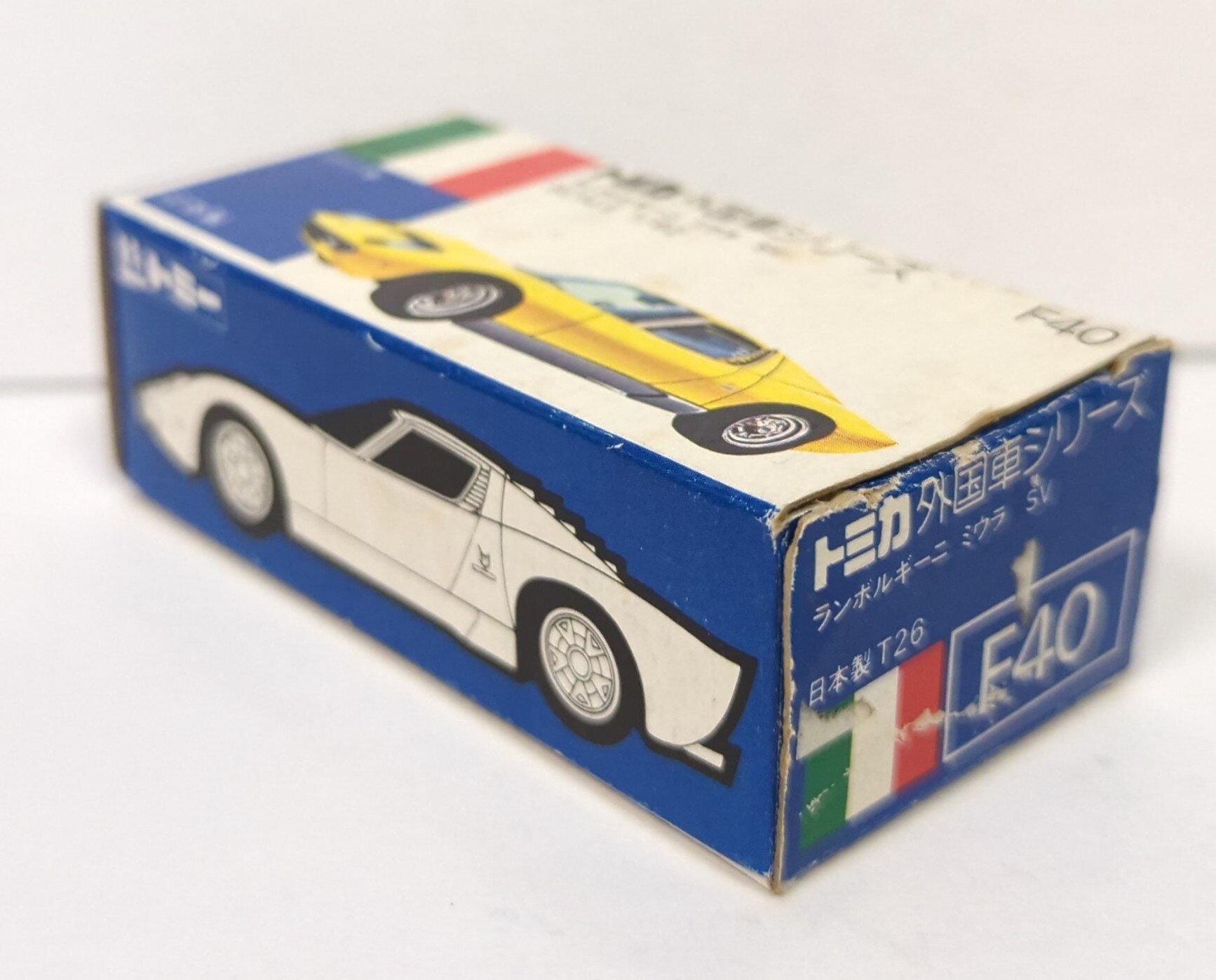 トミー トミカ青箱日本製 ランボルギーニ ミウラSV 赤/金 F40-1 | まんだらけ Mandarake