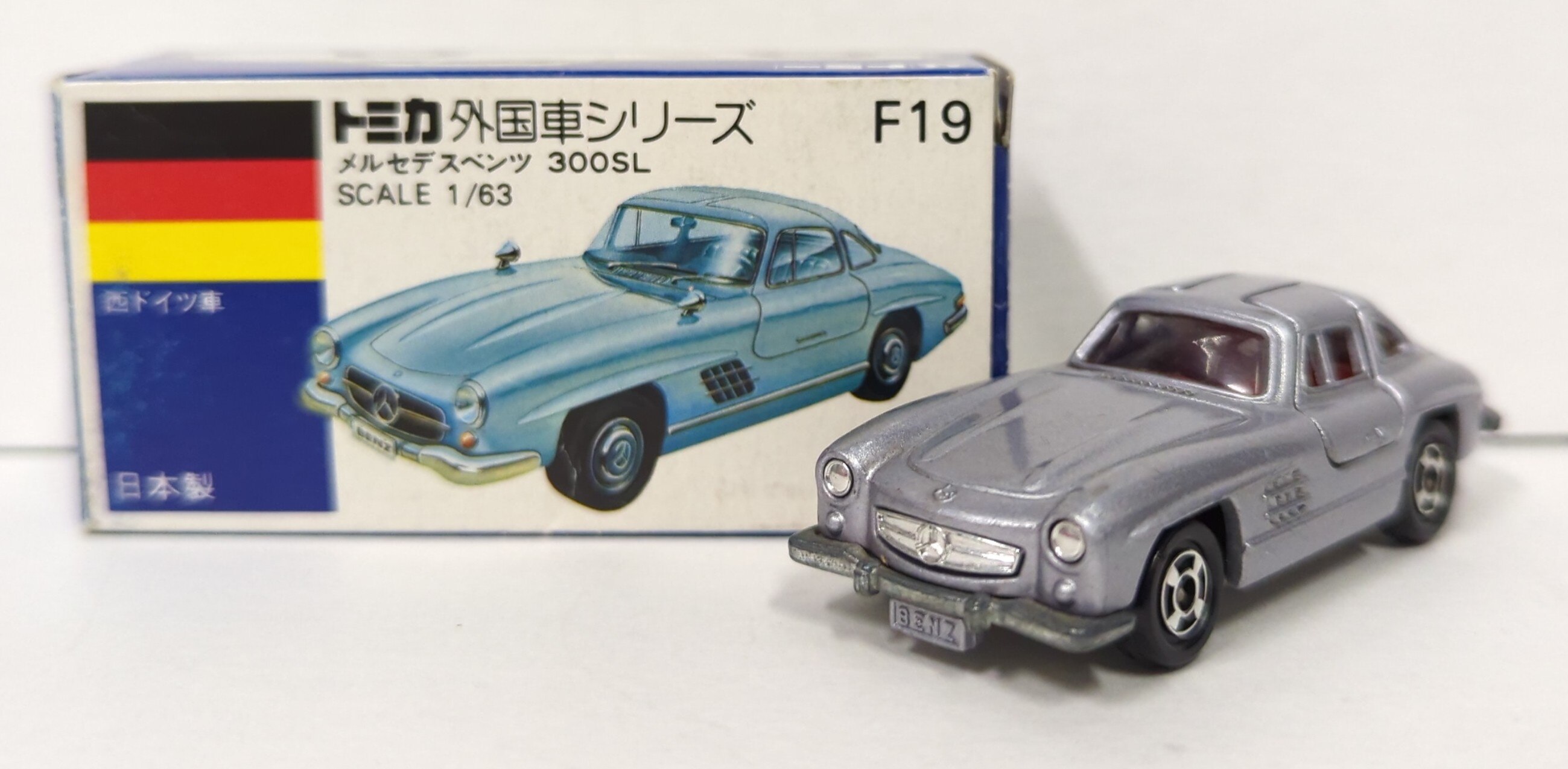 トミカ、日本製、青箱、メルセデスベンツ、３００ＳＬ、模型店在庫、同梱可｜ミニカー