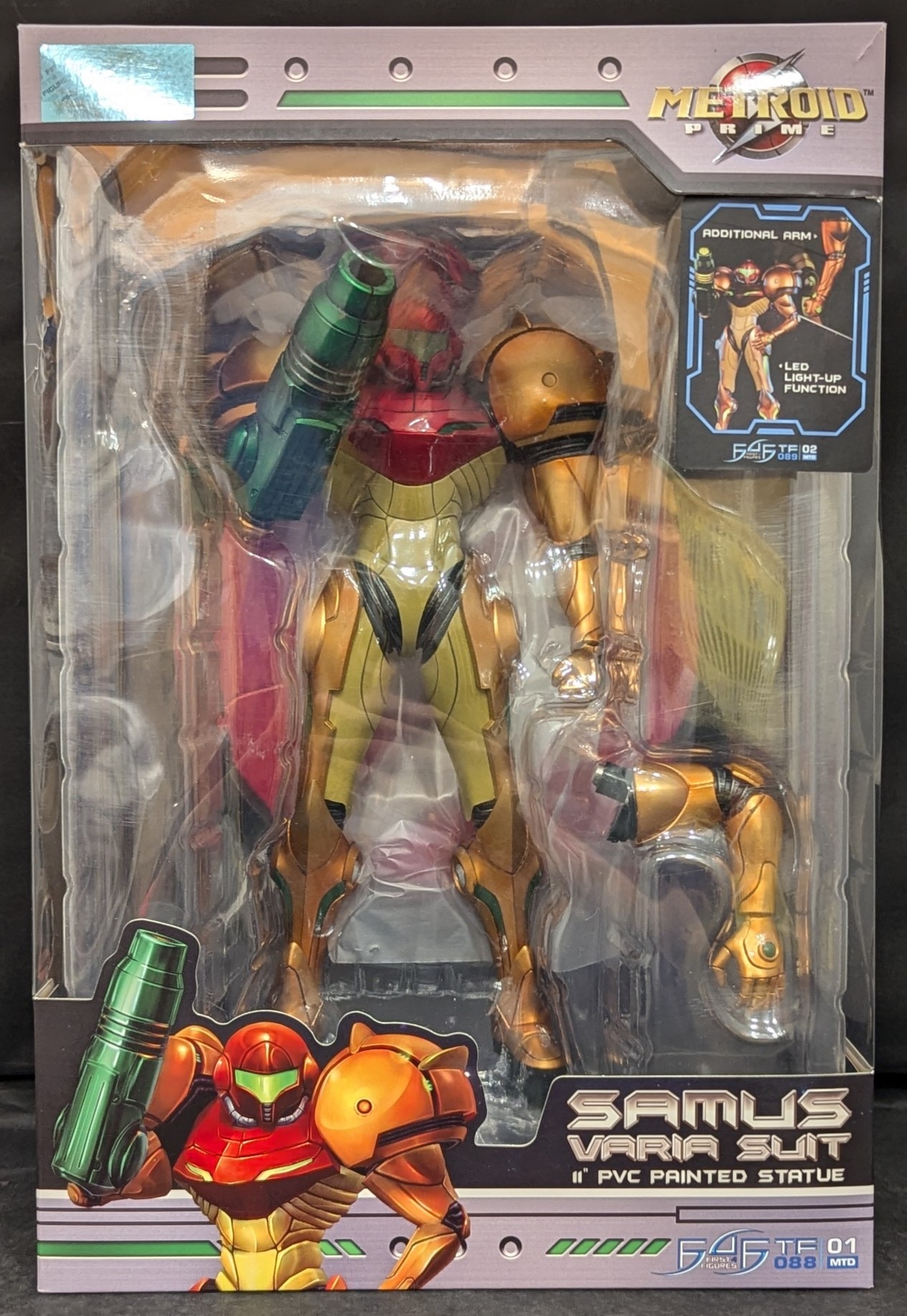【中古品】メトロイド First 4 Figures サムス PVCスタチュー 中古品】メトロイド First 4 Figures サムス PVCスタチュー ファースト