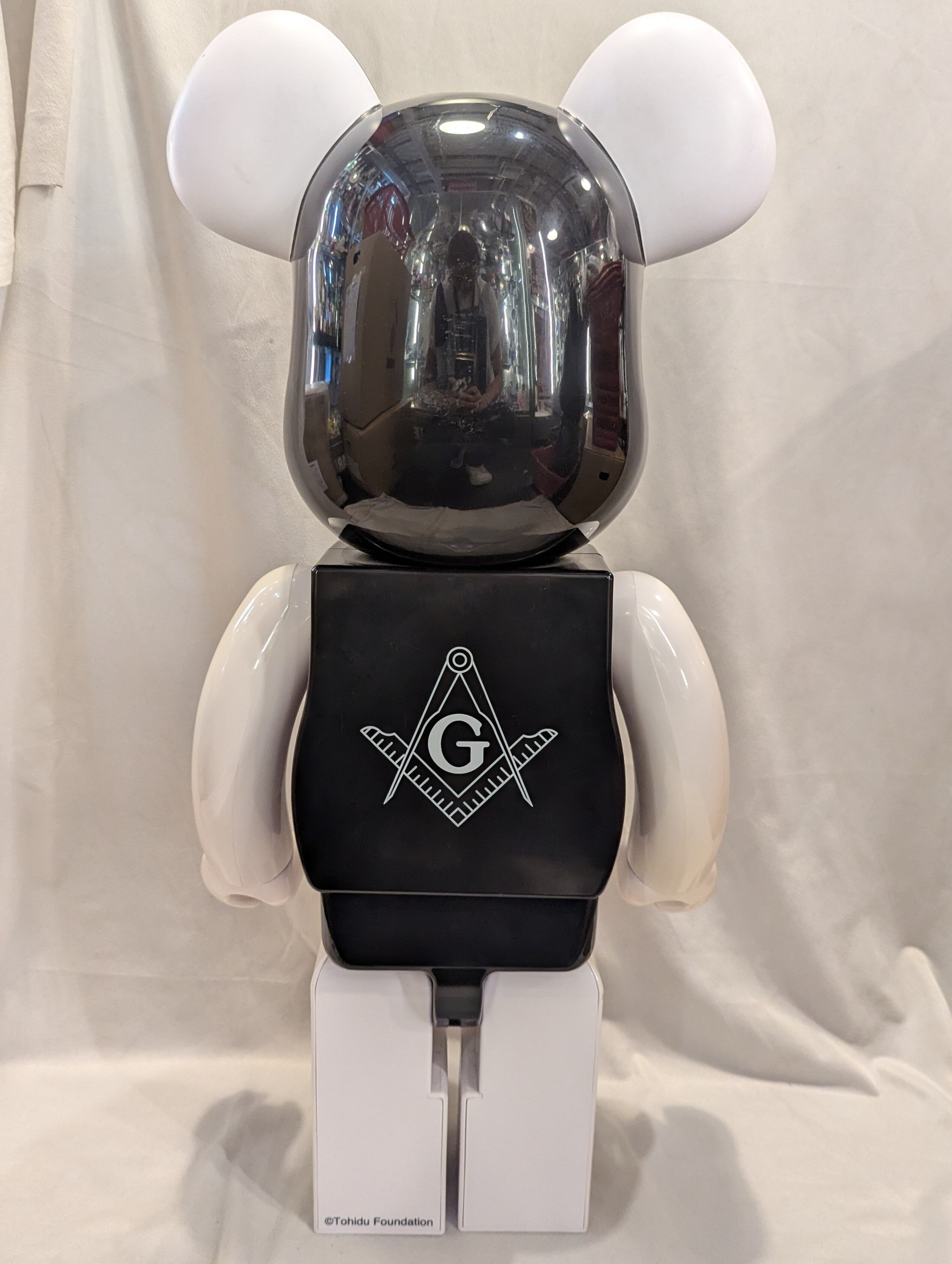 BE@RBRICK FREEMASONRY fragment 100％400%黒 Medicom x Freemasonry x Fragment Design Black 100% 400