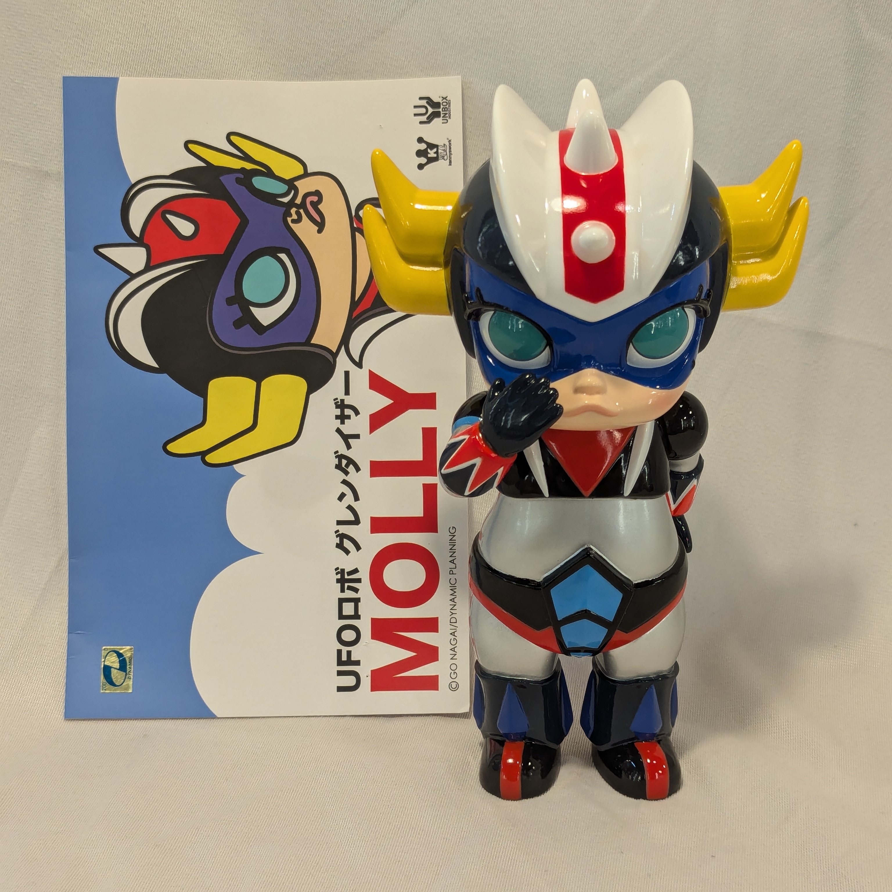 UNBOX INDUSTRIES Kennyswork MOLLY Grendizer Silver | Mandarake Online Shop