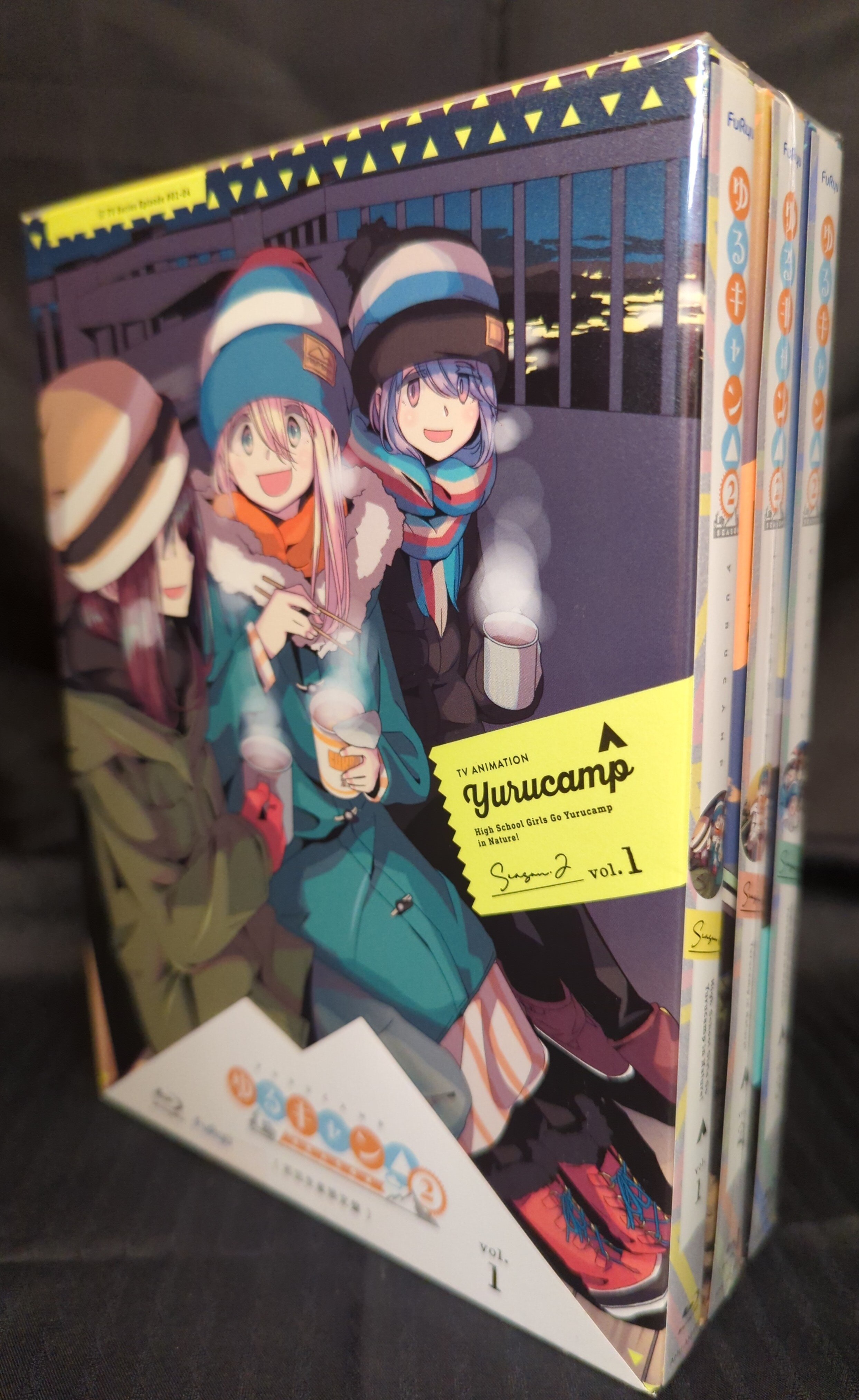 美品　ゆるキャン△ 2期　初回限定版Blu-ray　全3巻セット収容BOX付 Blu-ray & DVD｜TVアニメ『ゆるキャン△ SEASON2』公式サイト