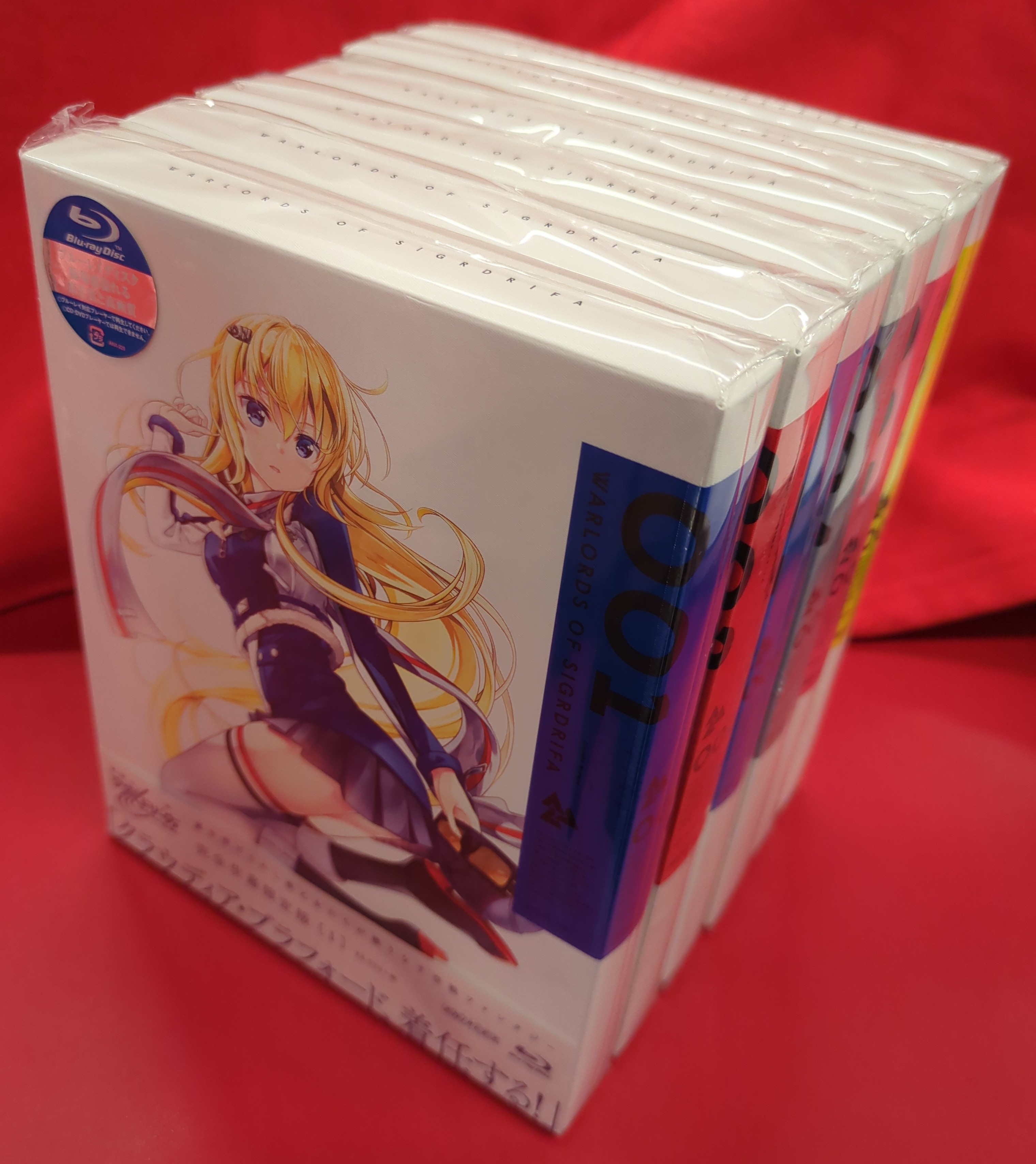 戦翼のシグルドリーヴァ初回限定版DVD全6巻セット