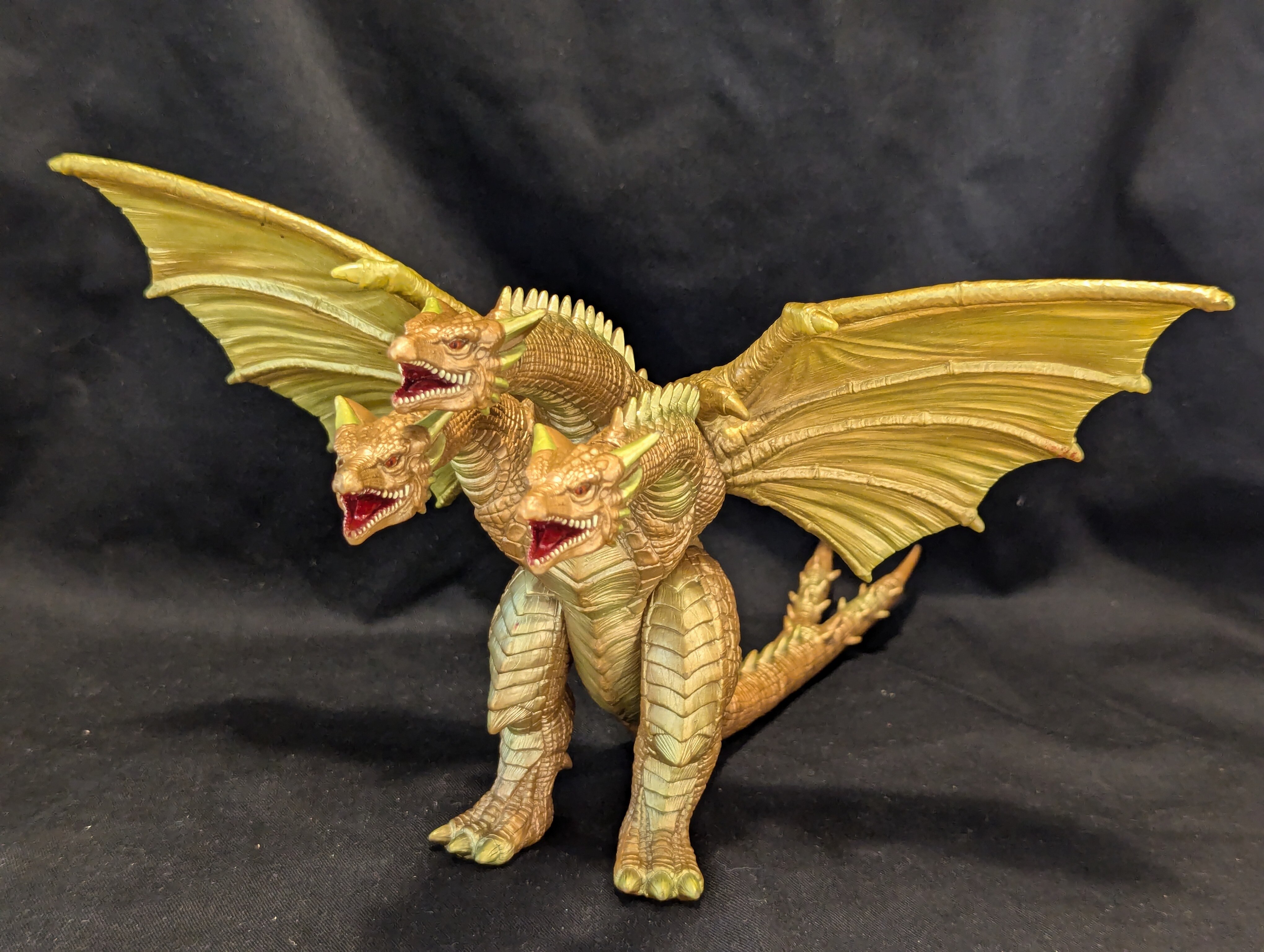 東宝怪獣シリーズ G-14 白亜紀型キングギドラ ソフビ｜Yahoo