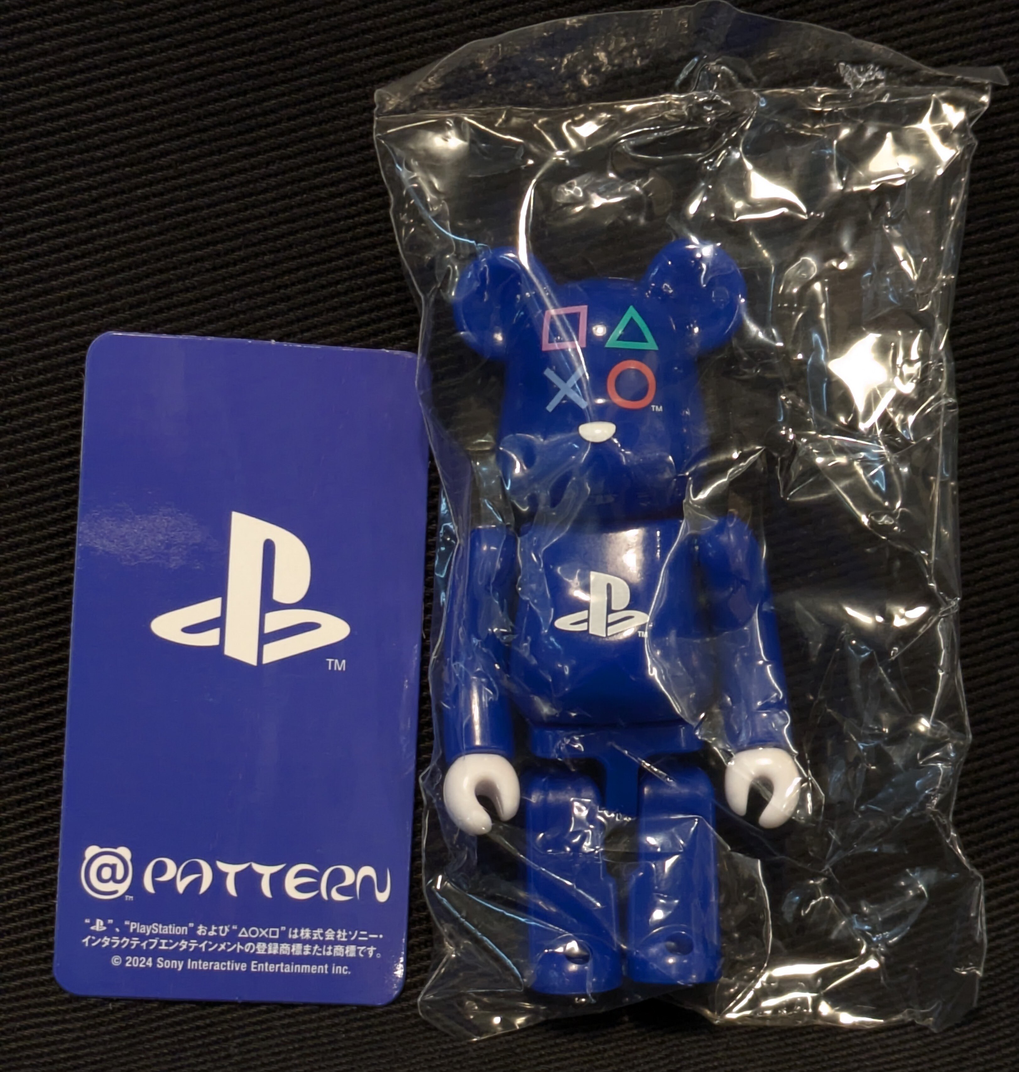 ベアブリック☆出産 水色 赤ちゃん☆グリーティング BE@RBRICK ベア 