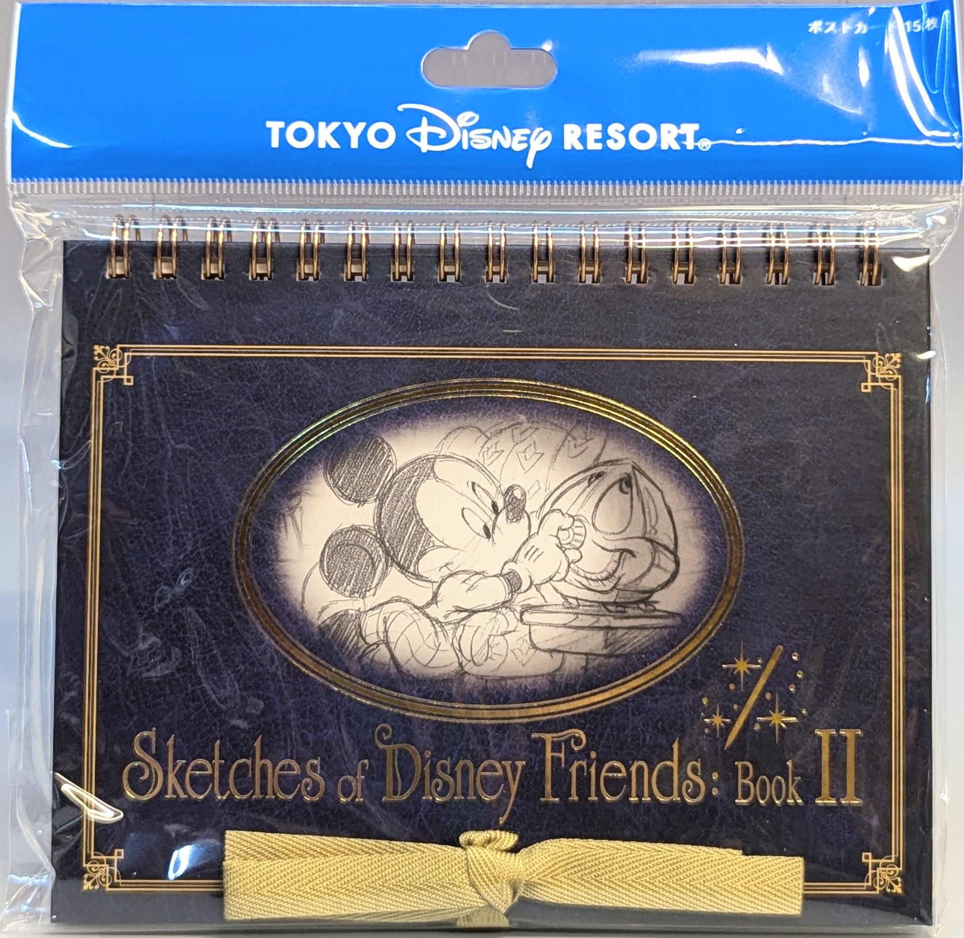 東京ディズニーリゾート ポストカード(15枚) Sketches of Disney Friends:Book II 02
