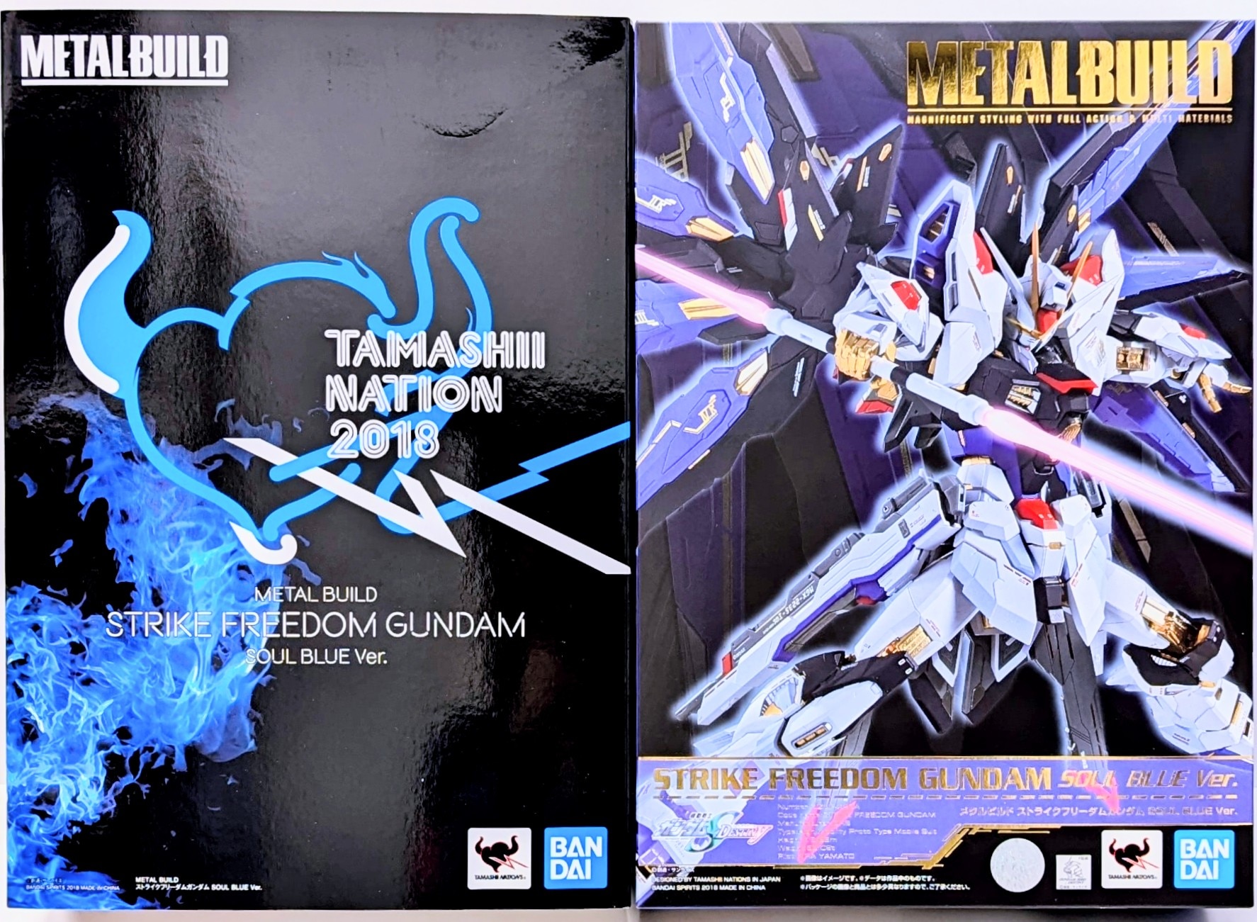 BANDAI SPIRITS METAL BUILD ストライクフリーダムガンダム SOUL BLUE Ver | まんだらけ Mandarake