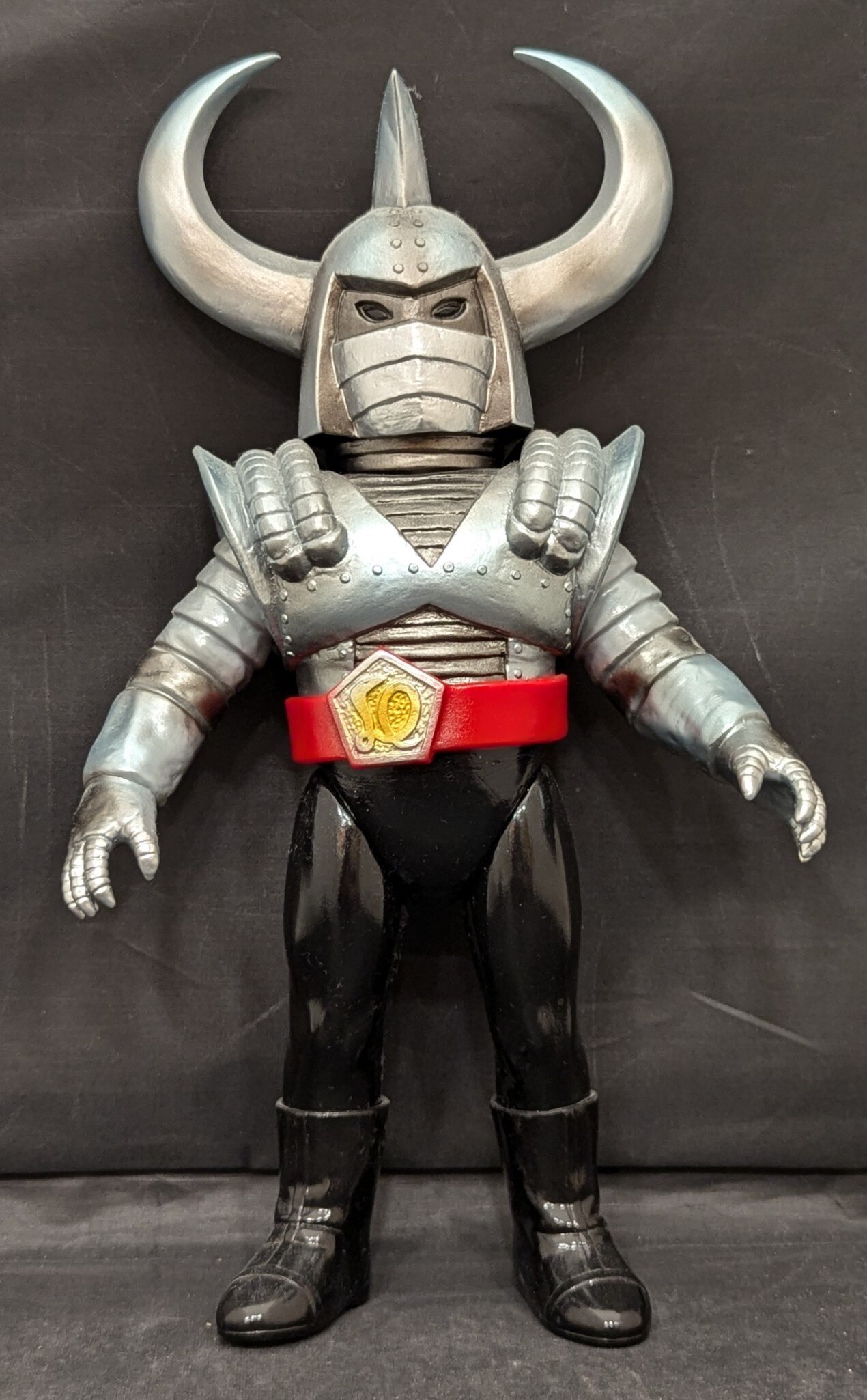 メディコムトイ東映レトロソフビ　ストロンガー フィギュア 　鋼鉄参謀 メディコム トイ 東映レトロソフビコレクション ストロンガー 鋼鉄参謀
